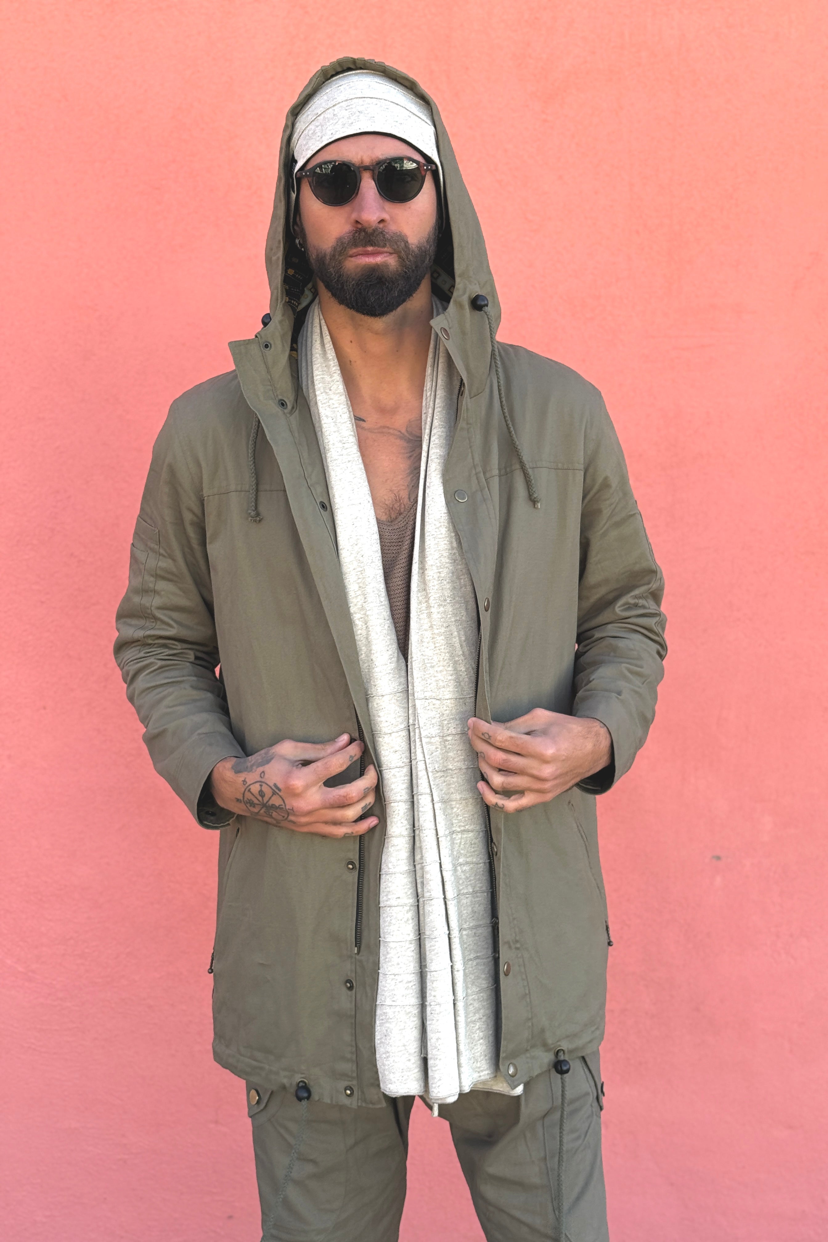 VALO Design Jackets LUONTO - Medium-Long 100% cotton jacket