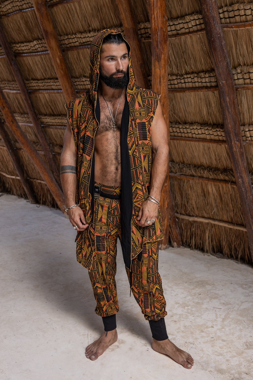 Hanzo Outfit - Red Gold Prism