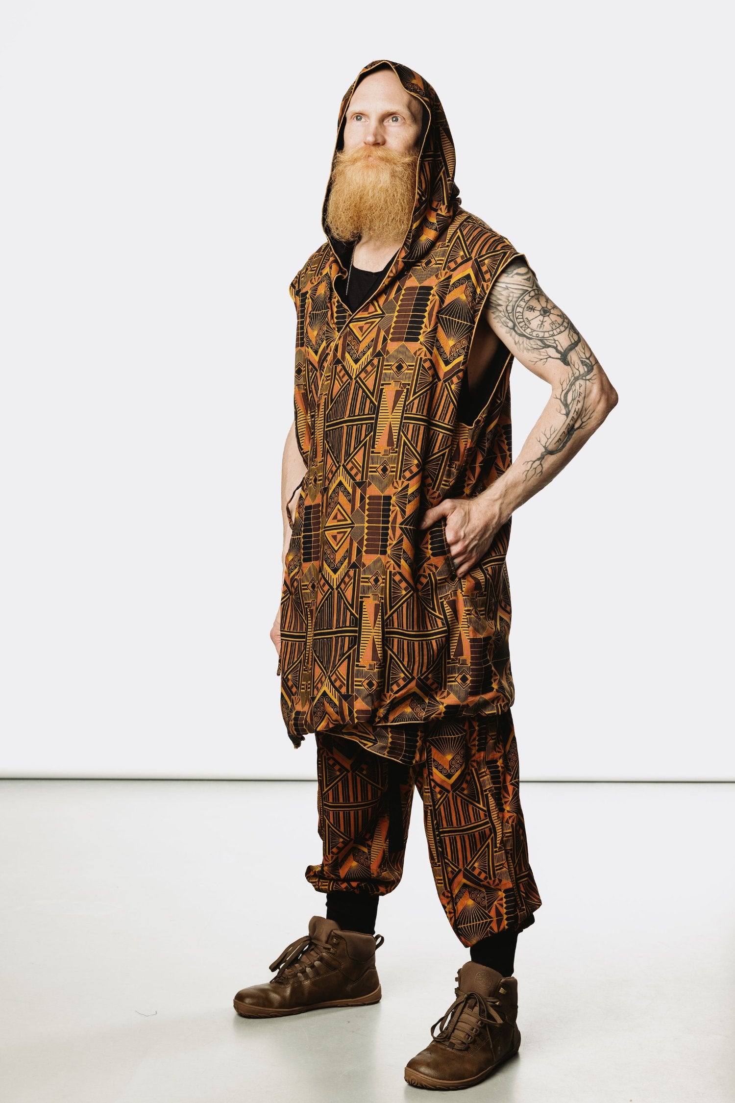 Hanzo Outfit - Red Gold Prism