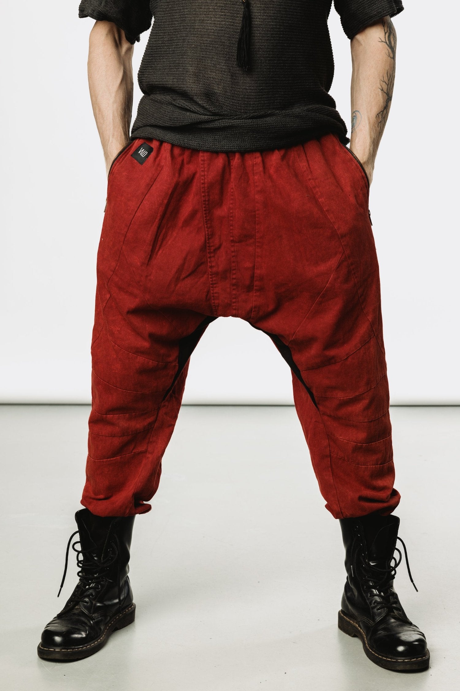 SISU Pants - Drop Crotch Jogger Denim Pants