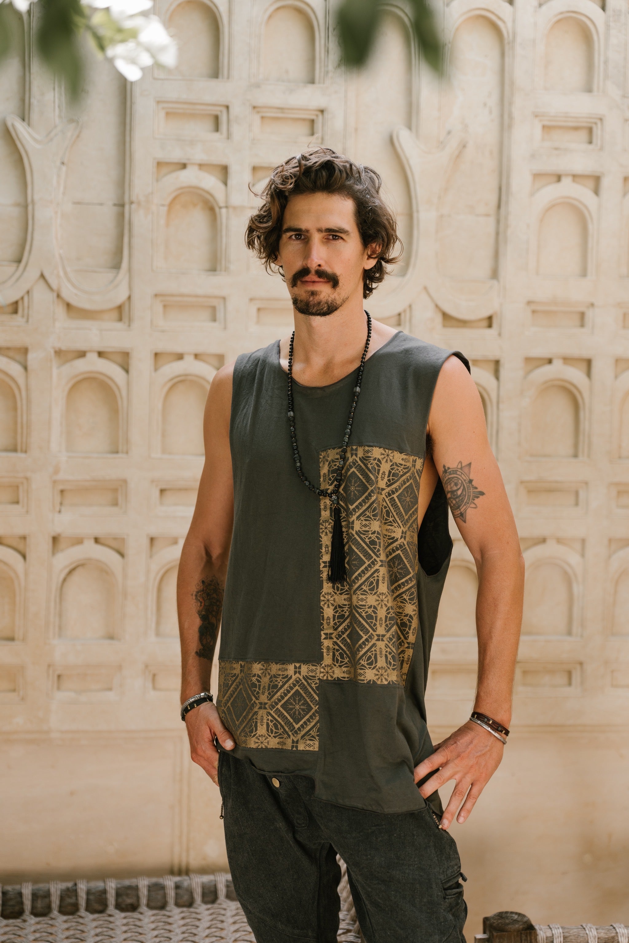 ILMA - Print Art Cotton Tank Top