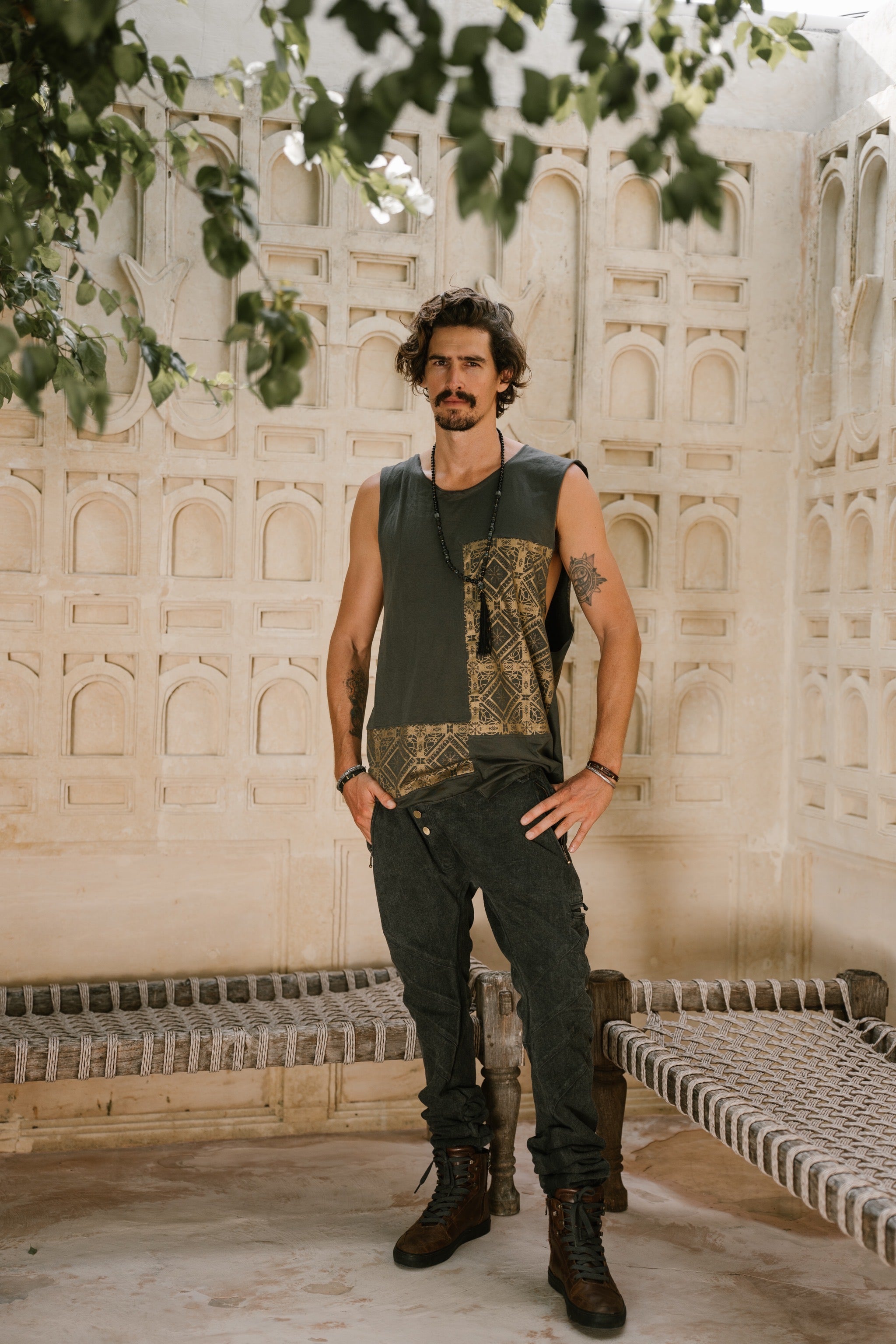 ILMA - Print Art Cotton Tank Top