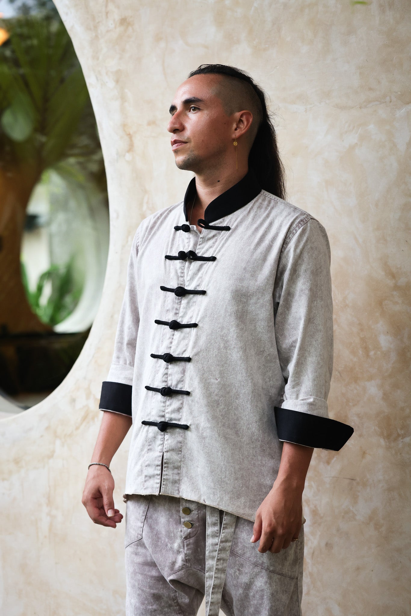 Shaolin Light Grey Outfit