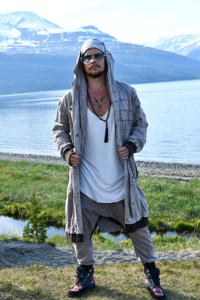 SISU Outfit - Stonewashed Light Grey Khaki