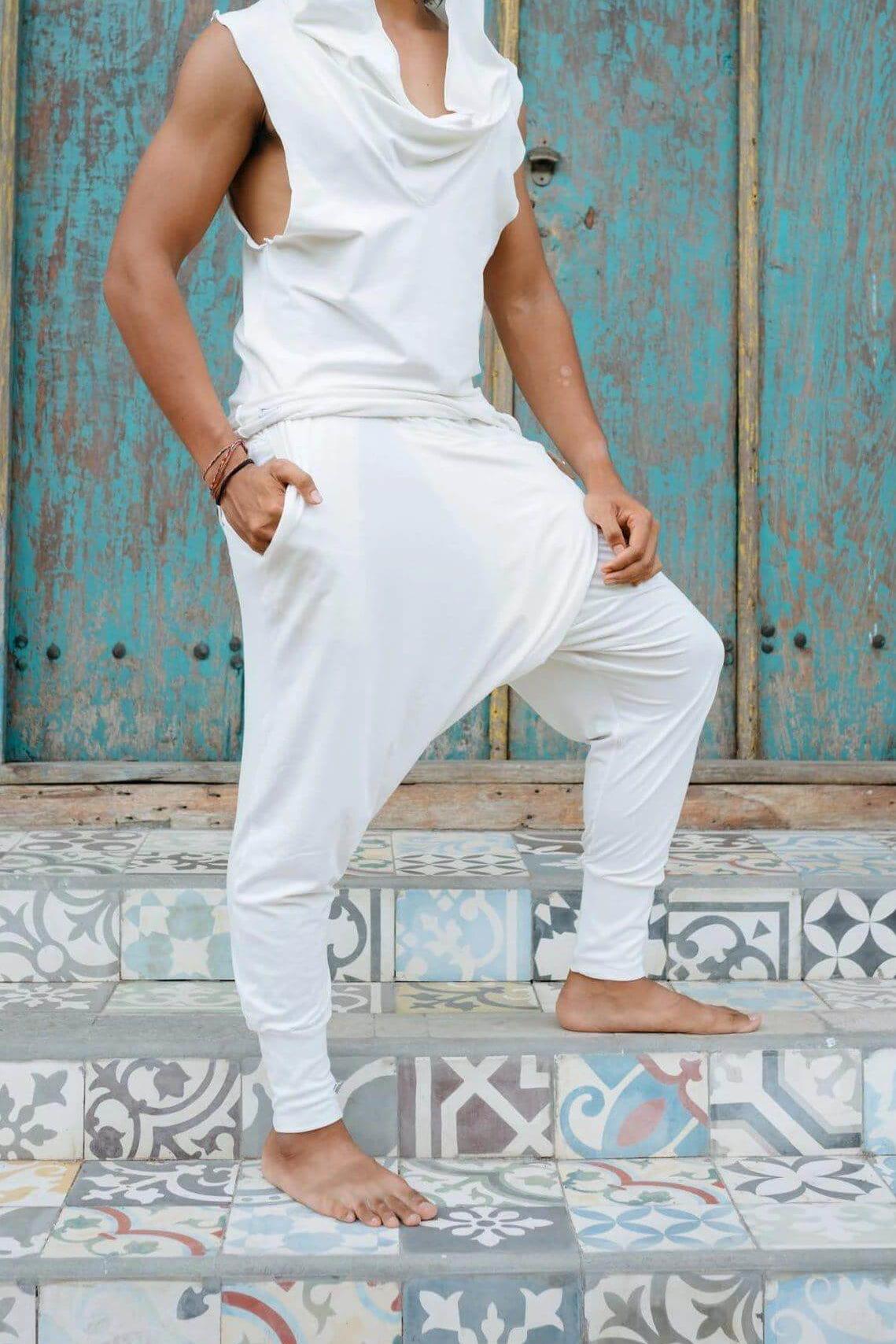 VALO Design Pants BAMBOO NINJA - Premium harem pants from stretchy bamboo