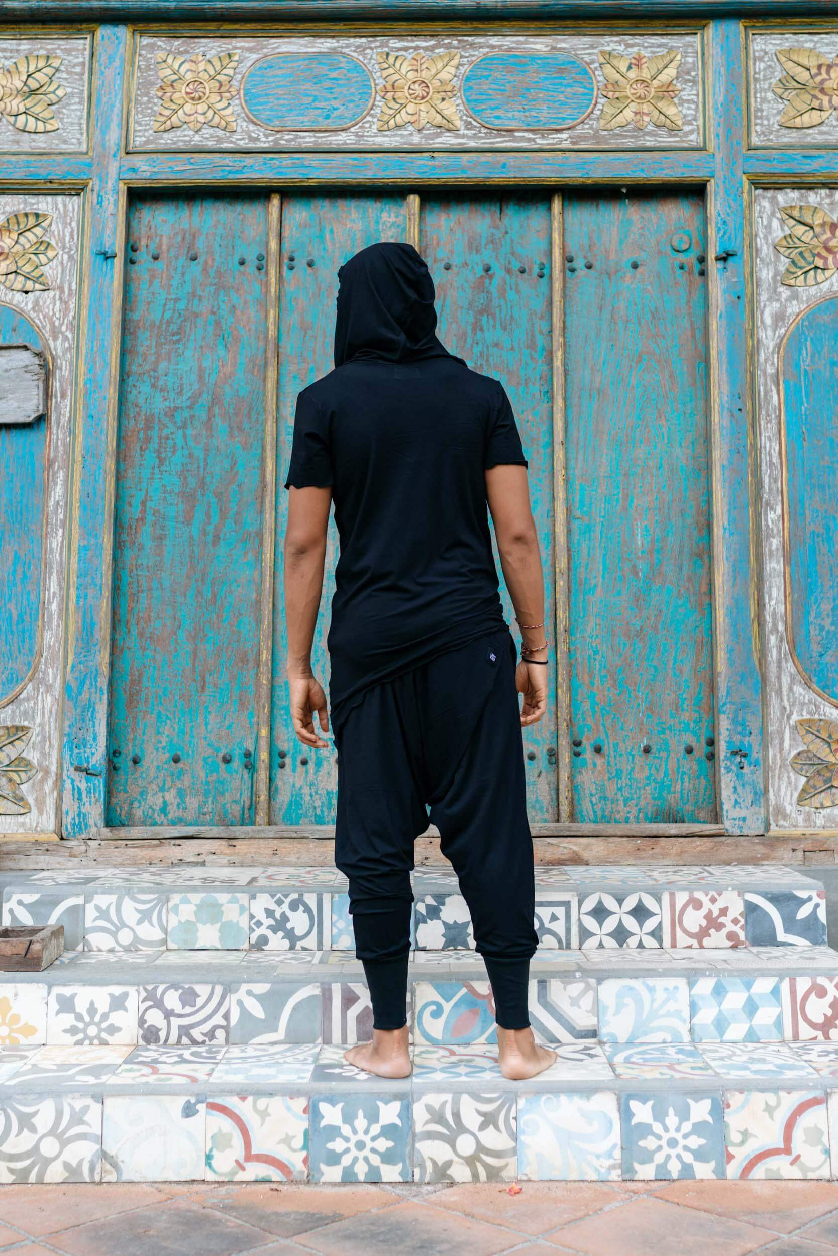 VALO Design Pants BAMBOO NINJA - Premium harem pants from stretchy bamboo