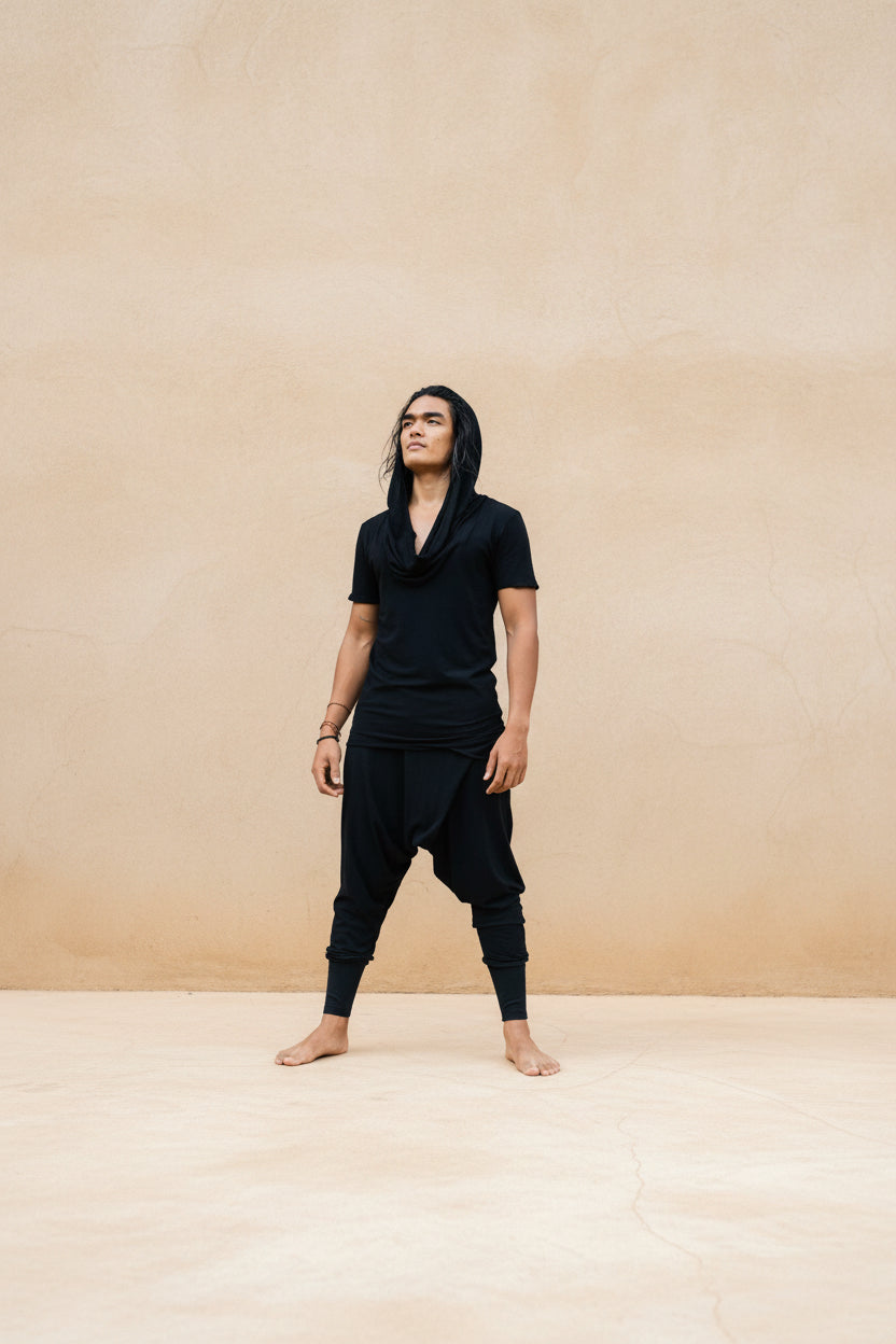 VALO Design Pants BAMBOO NINJA - Premium harem pants from stretchy bamboo