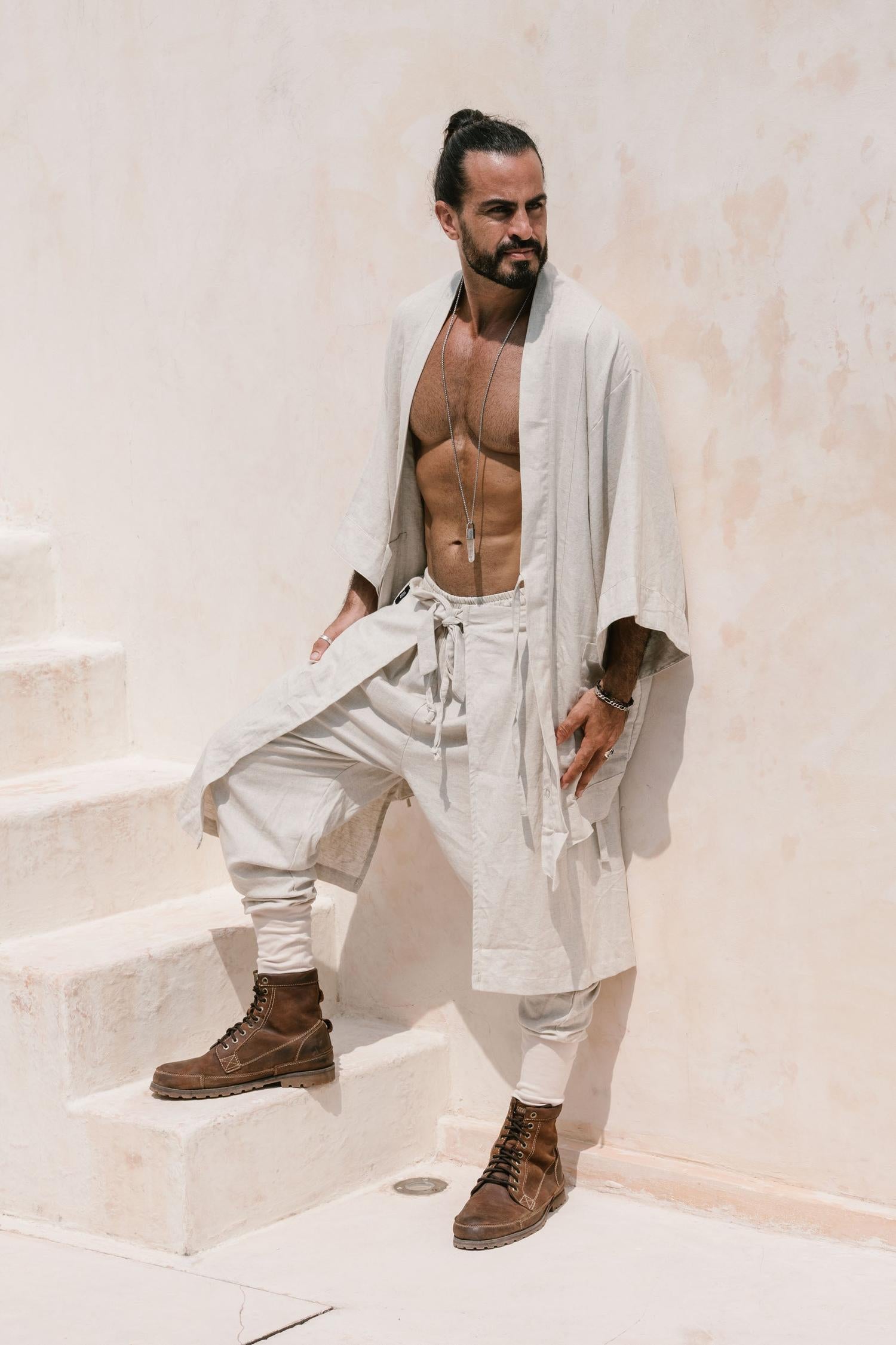 BUSHI Pants - Japanese Style Designer Linen Pants