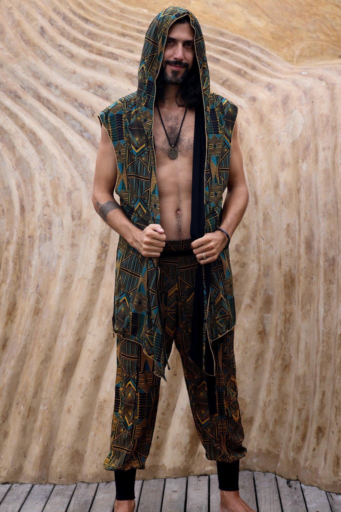 Hanzo Outfit - Blue Gold Prism