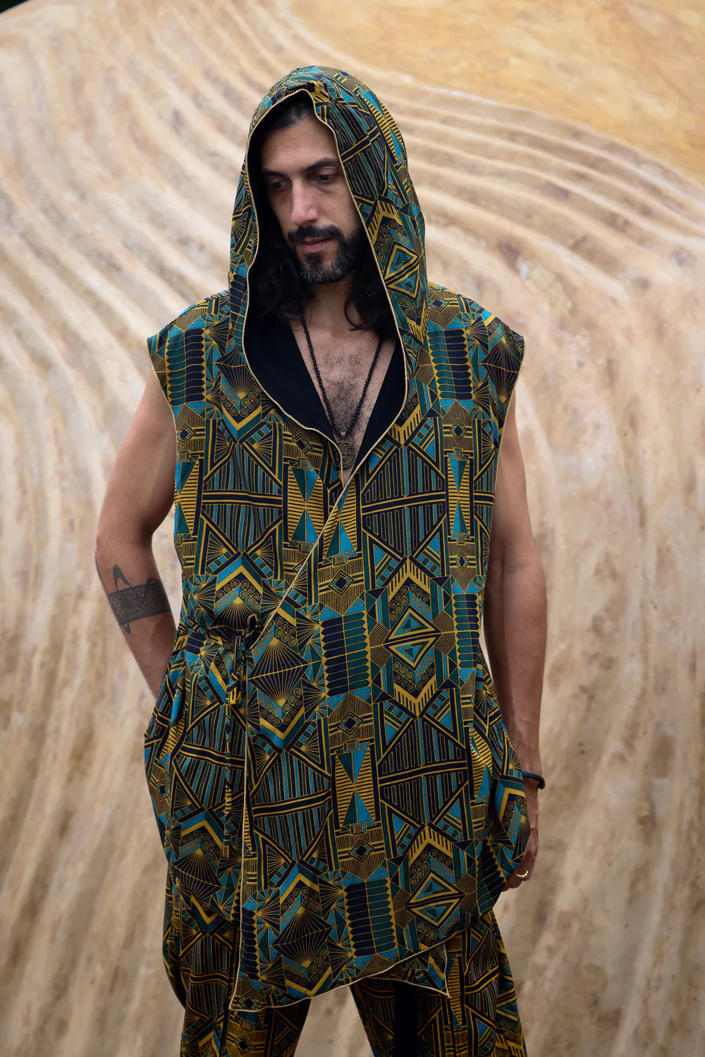 Hanzo Outfit - Blue Gold Prism