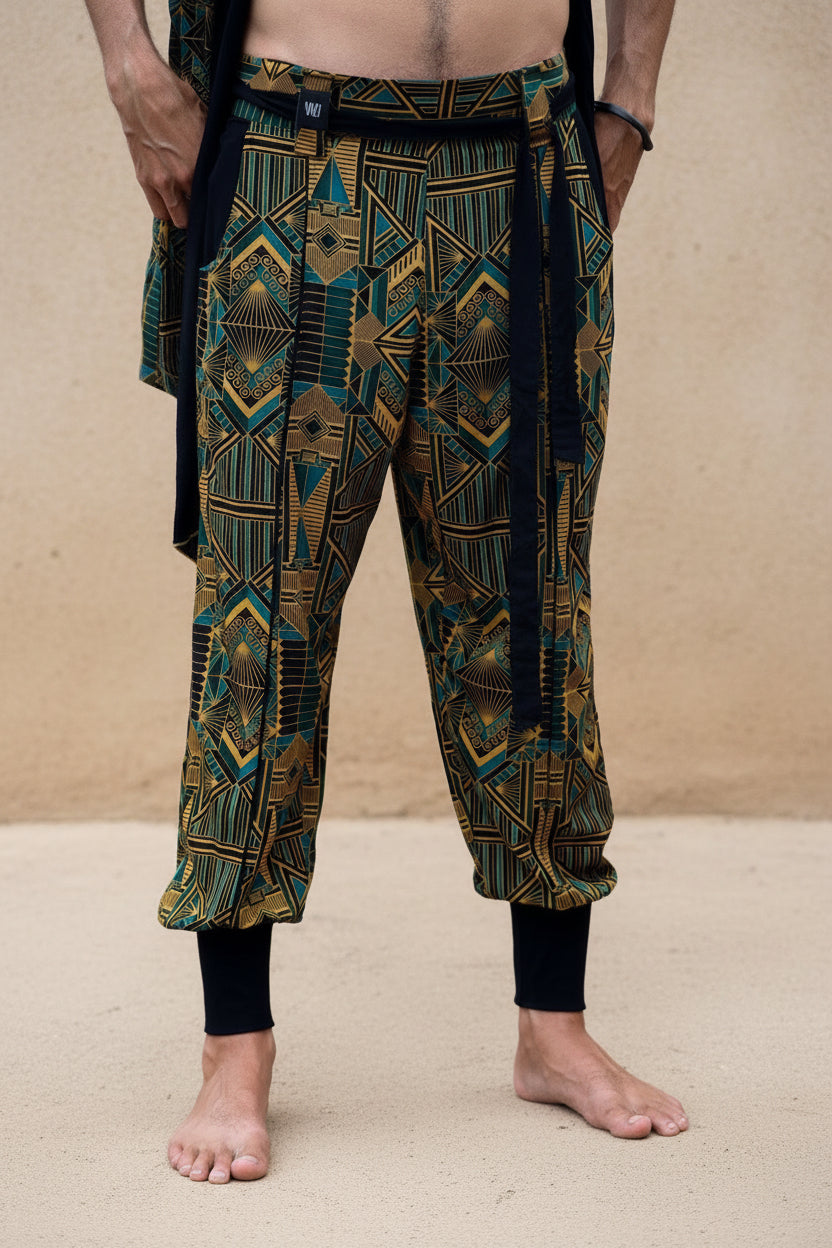 Hanzo Outfit - Blue Gold Prism