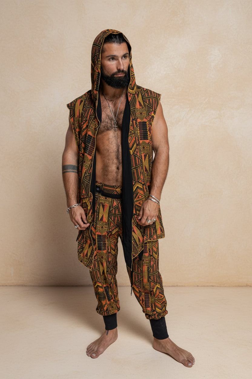 Hanzo Outfit - Red Gold Prism-Outfit-VALO Design Clothing