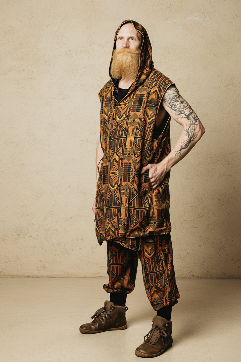 Hanzo Outfit - Red Gold Prism-Outfit-VALO Design Clothing