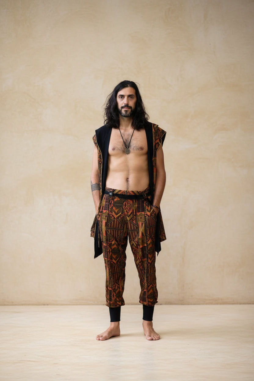 Hanzo Outfit - Red Gold Prism-Outfit-VALO Design Clothing