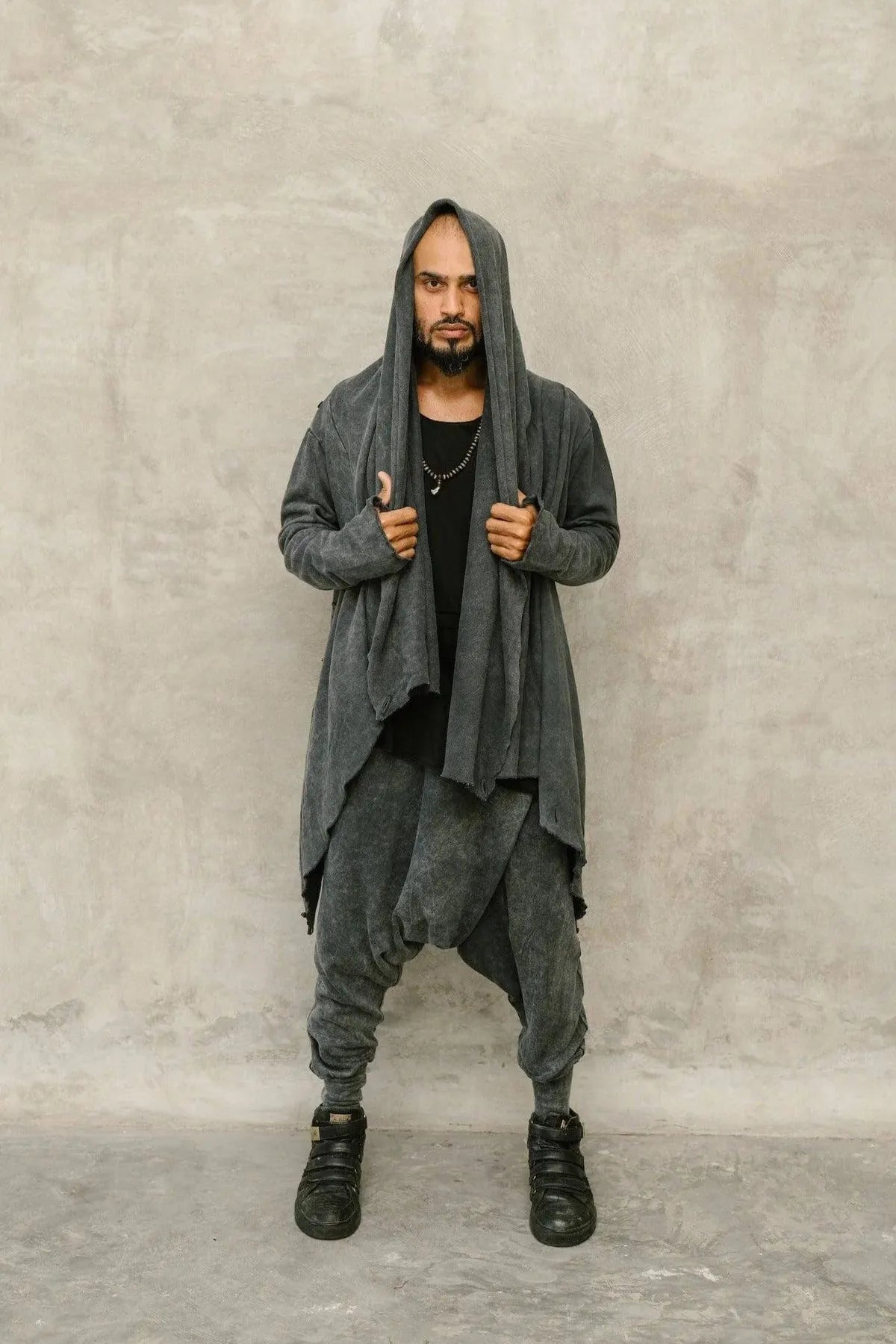 Kenobi Black Grey Outfit