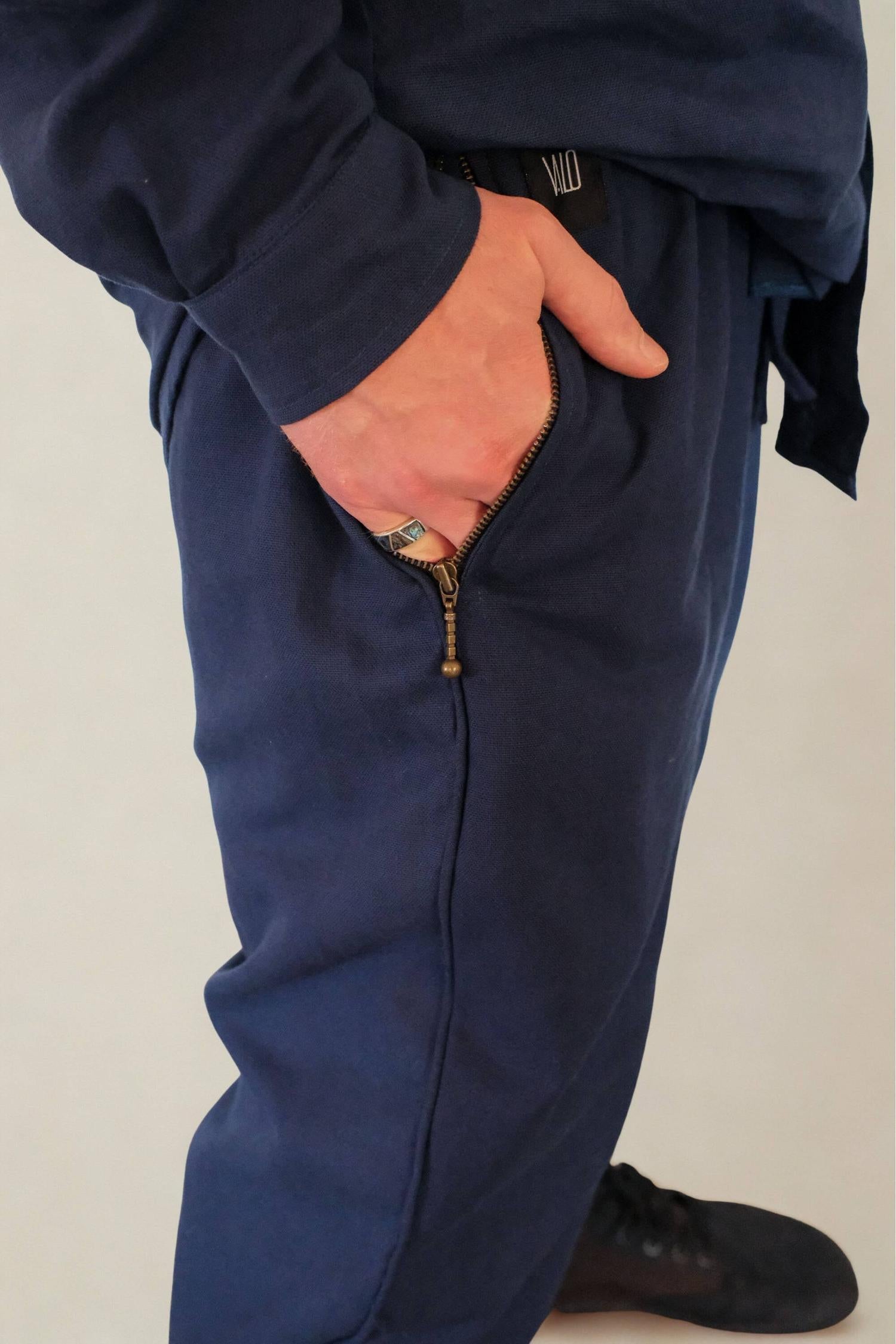 KOKO Pants Linen - Relaxed Oriental Boho Jogger Trousers