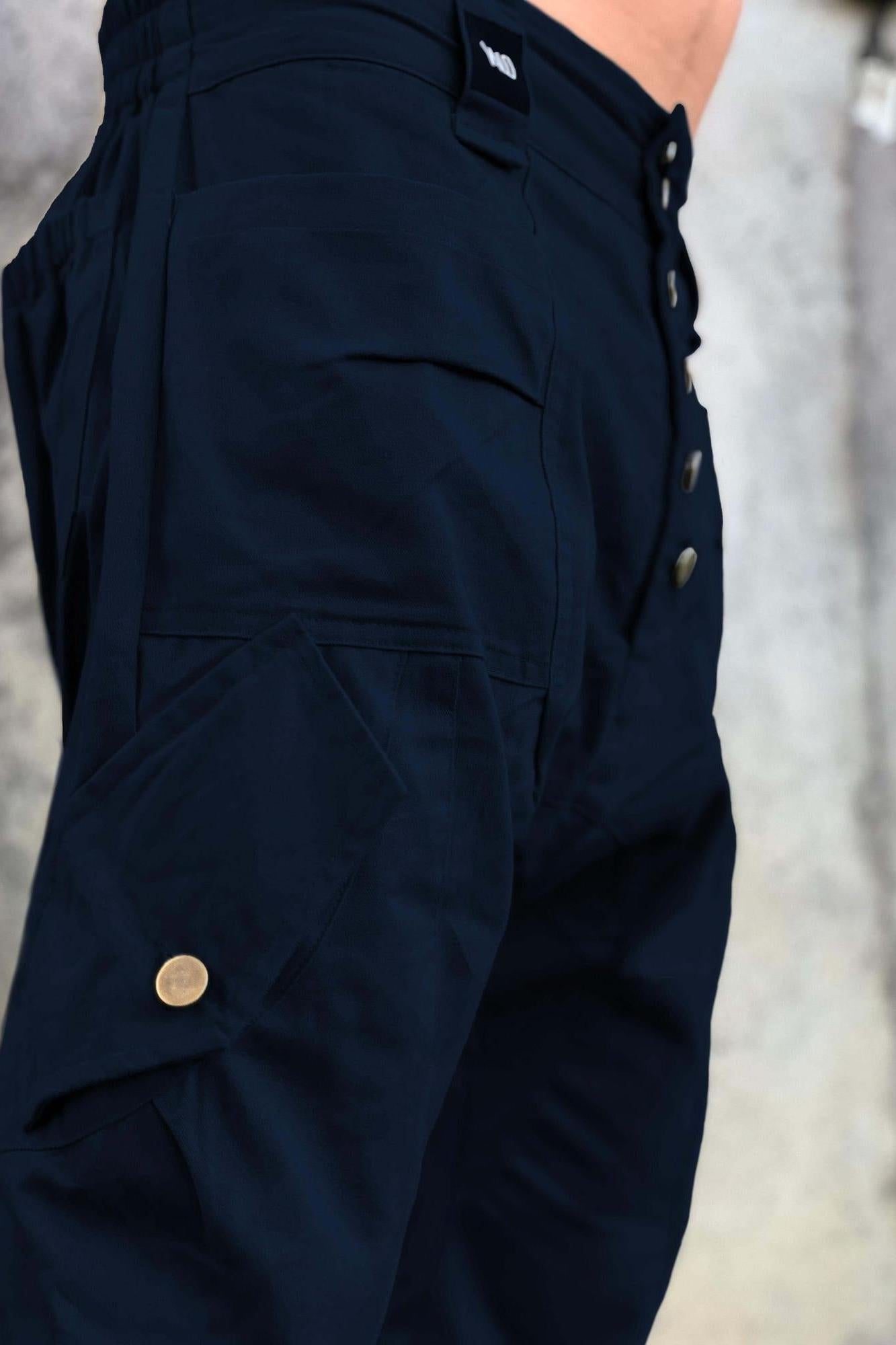 VALOdesigns Pants LUONTO - Cargo style baggy drop crotch harem pants