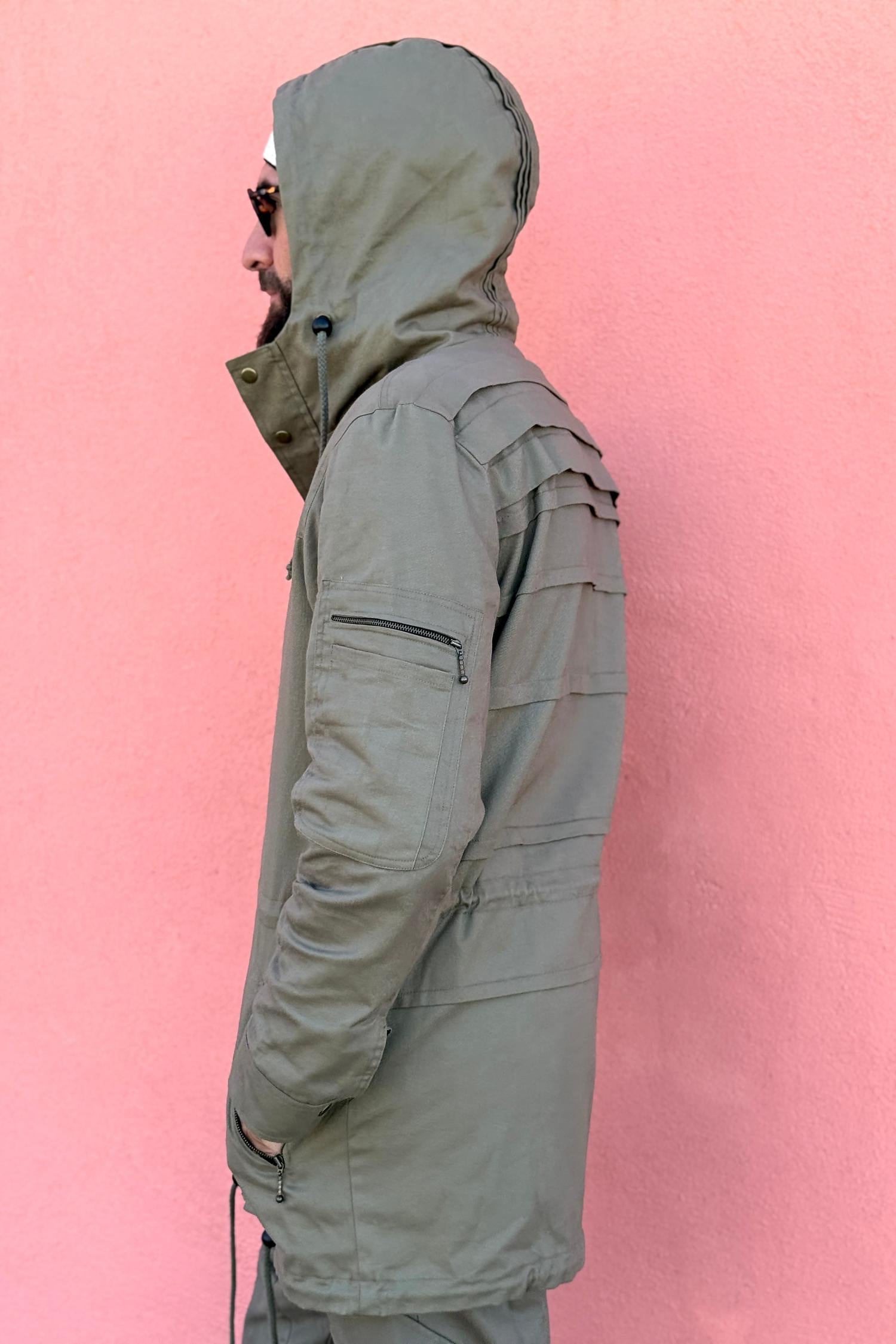 VALO Design Jackets LUONTO - Medium-Long 100% cotton jacket