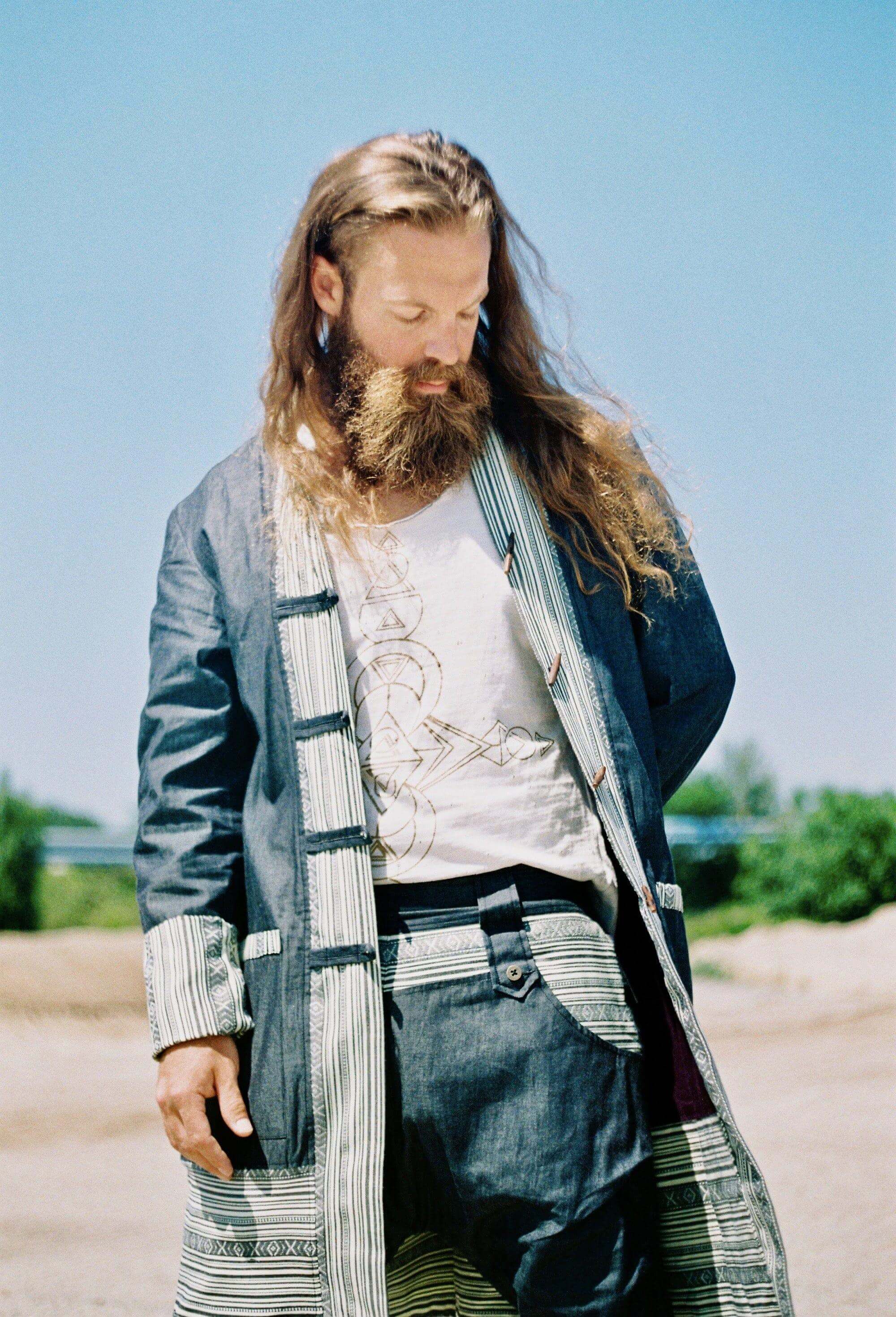 VALO Design Jackets NAVAJO - Long sleeve kimono style jacket with tribal detail