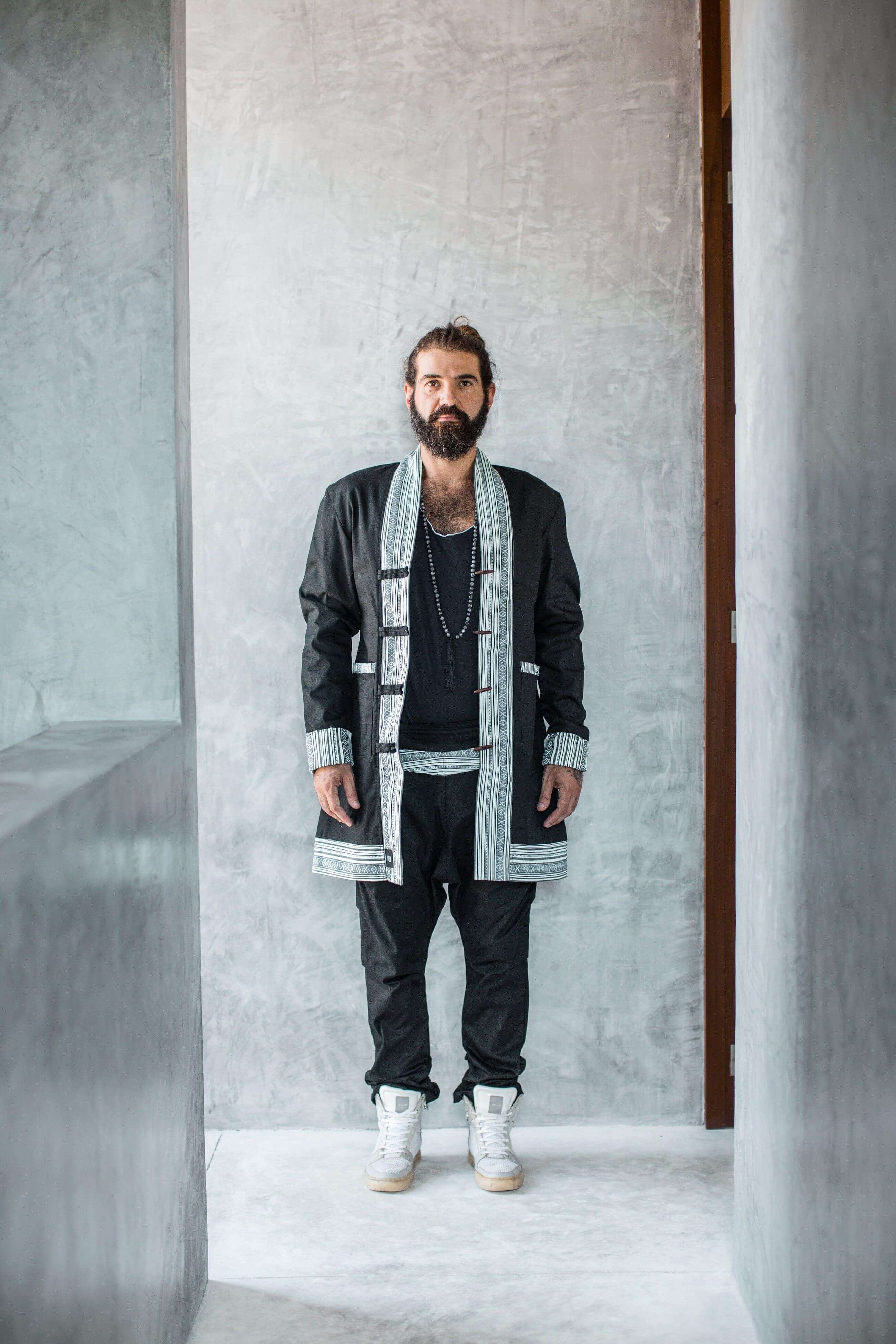 VALO Design Jackets NAVAJO - Long sleeve kimono style jacket with tribal detail