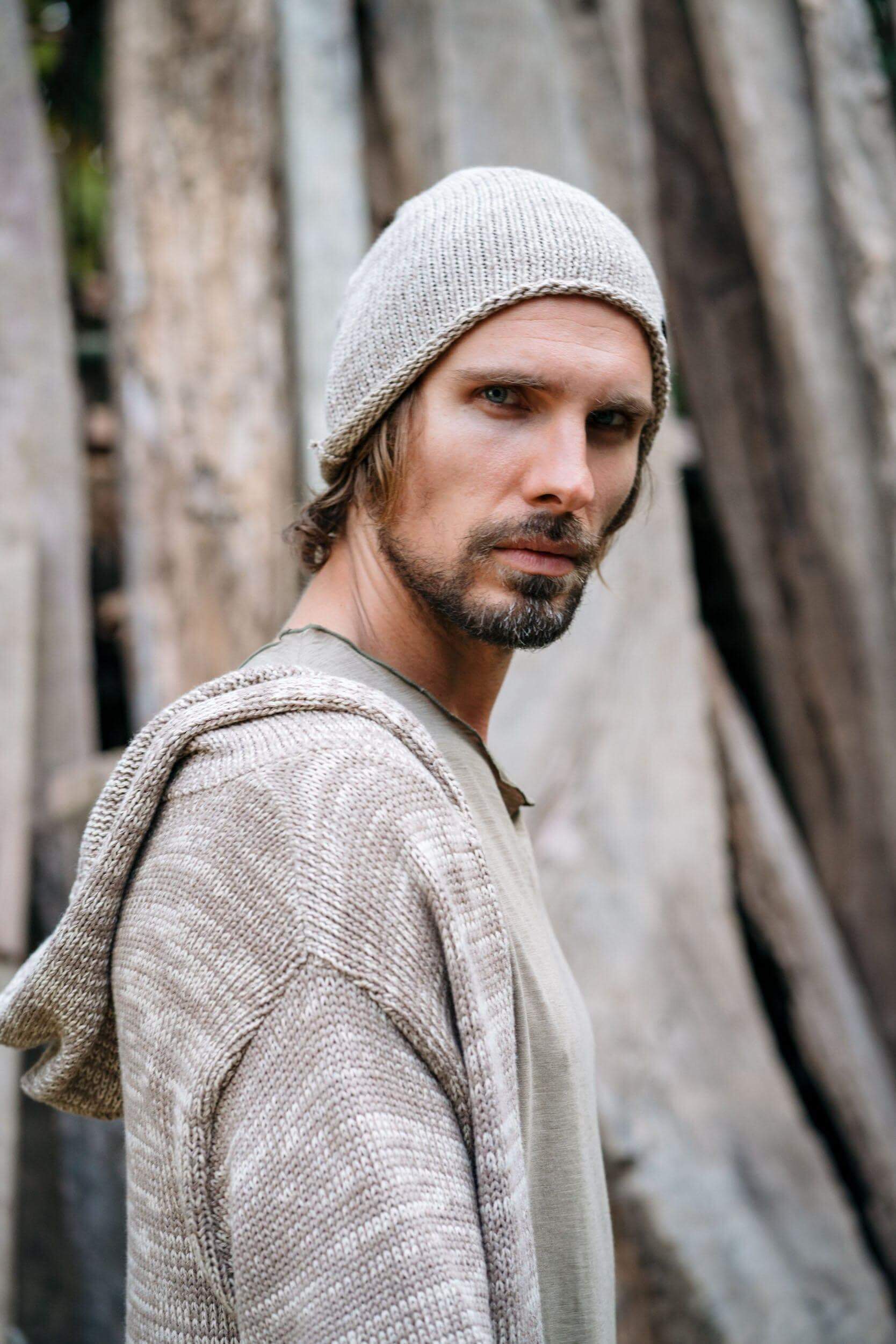 VALO Design Hats PIPO Knit - light soft oversized knit cotton hat