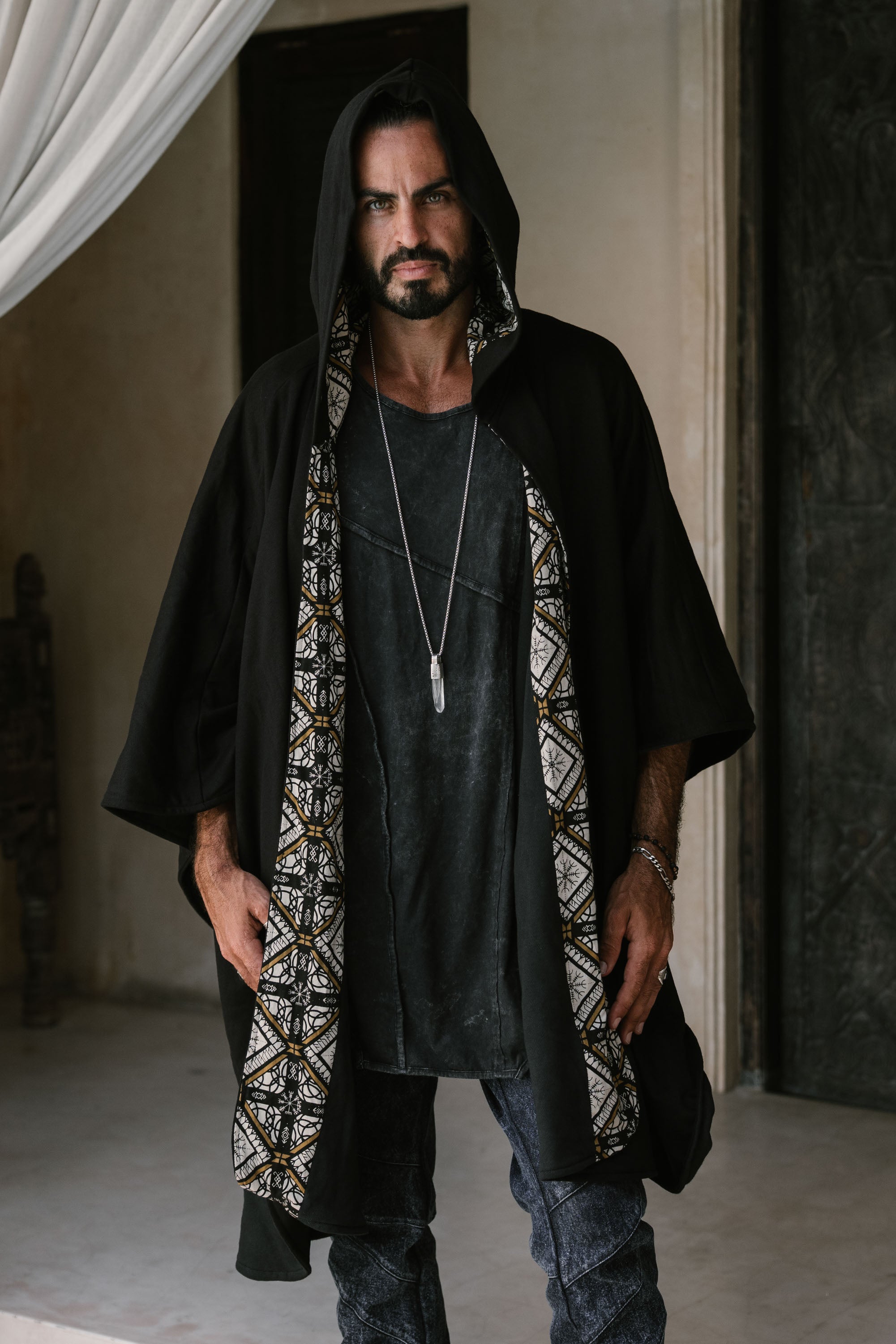 PONCHO - Hooded Double Layered Poncho