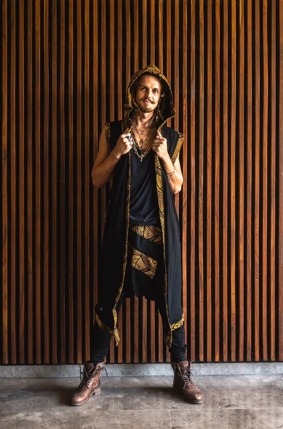 Taika Warrior Outfit Black and Gold