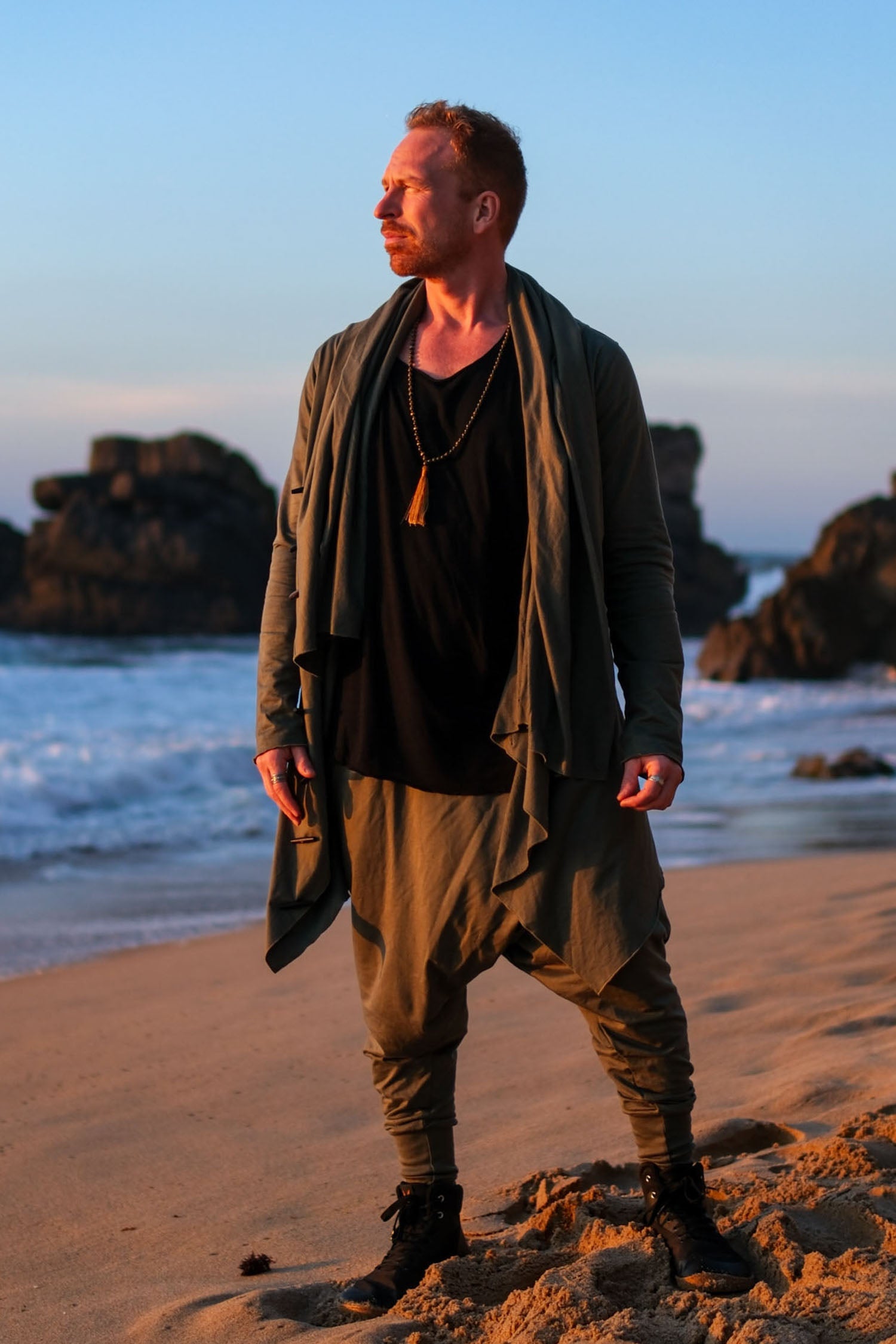 KENOBI Forest Green - Stylish Jedi Style Long-sleeve Hoodie