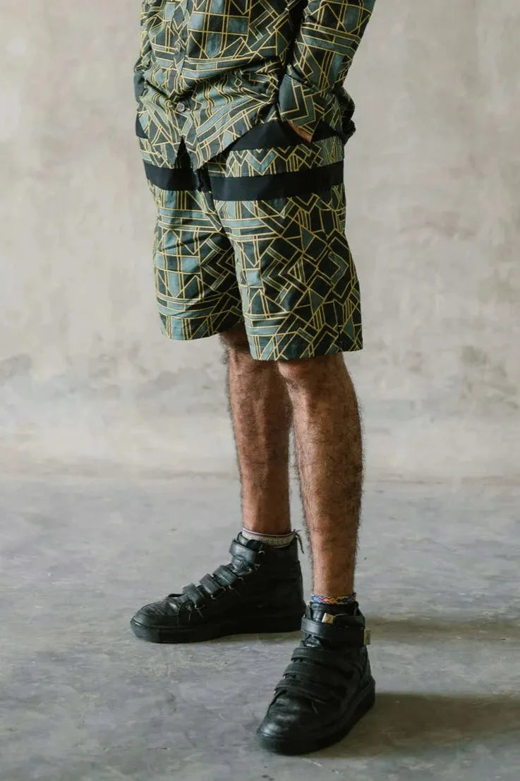 Valo Spirit Pantai Green Geometric