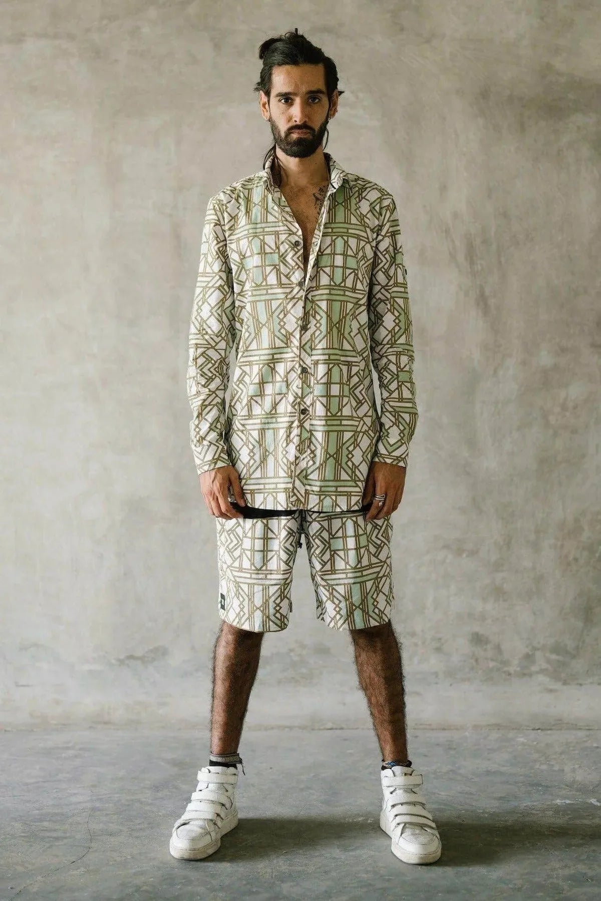 Valo Spirit Pantai White Geometric