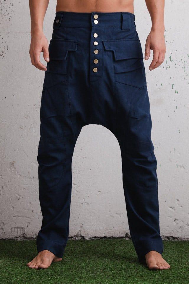 VALOdesigns Pants YÖ - Elegant drop crotch harem pants with unique cut - Unisex