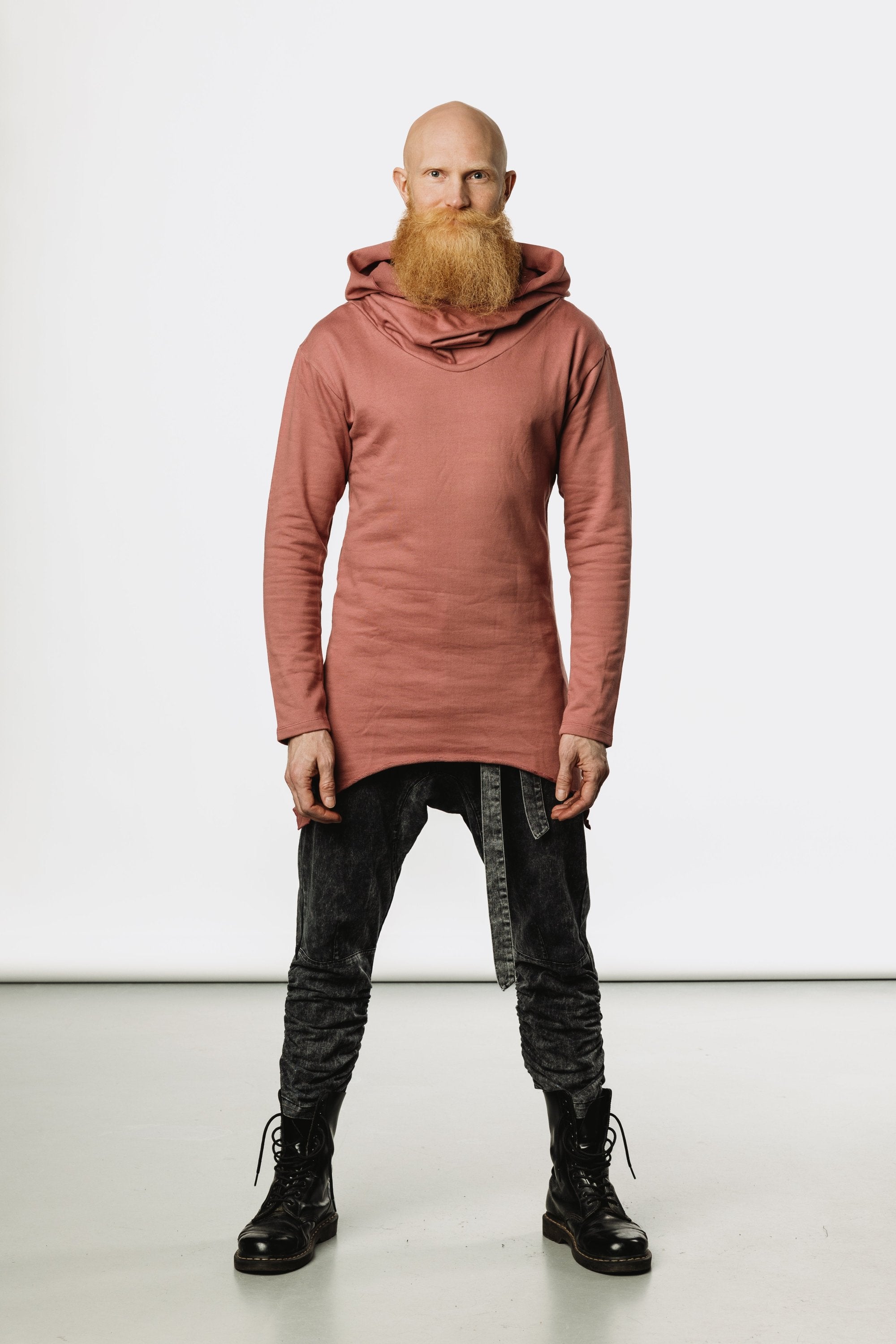 ILTA Warrior - Asymmetric Cowl Neck Cotton Hoodie