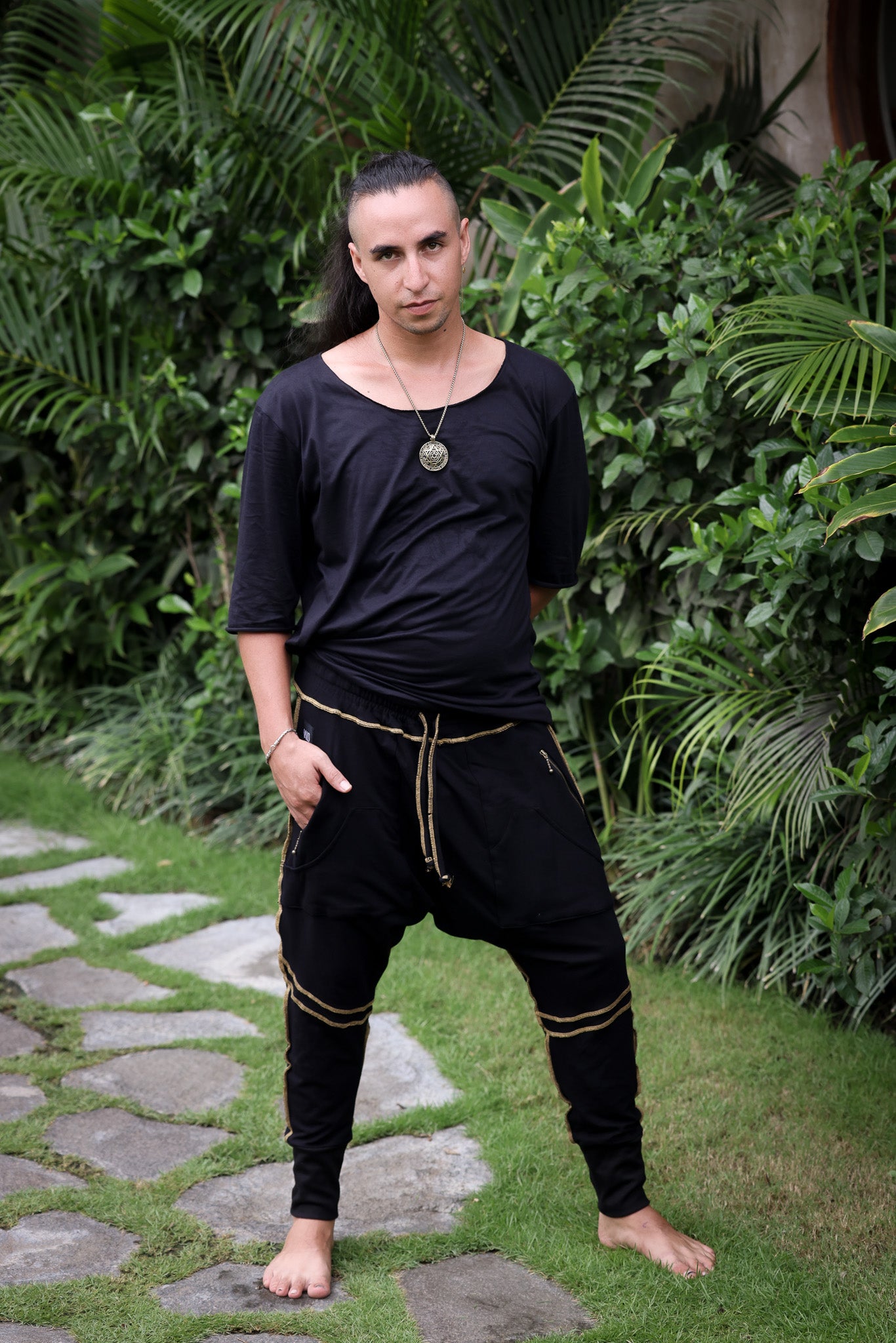 Saudara Pants Black