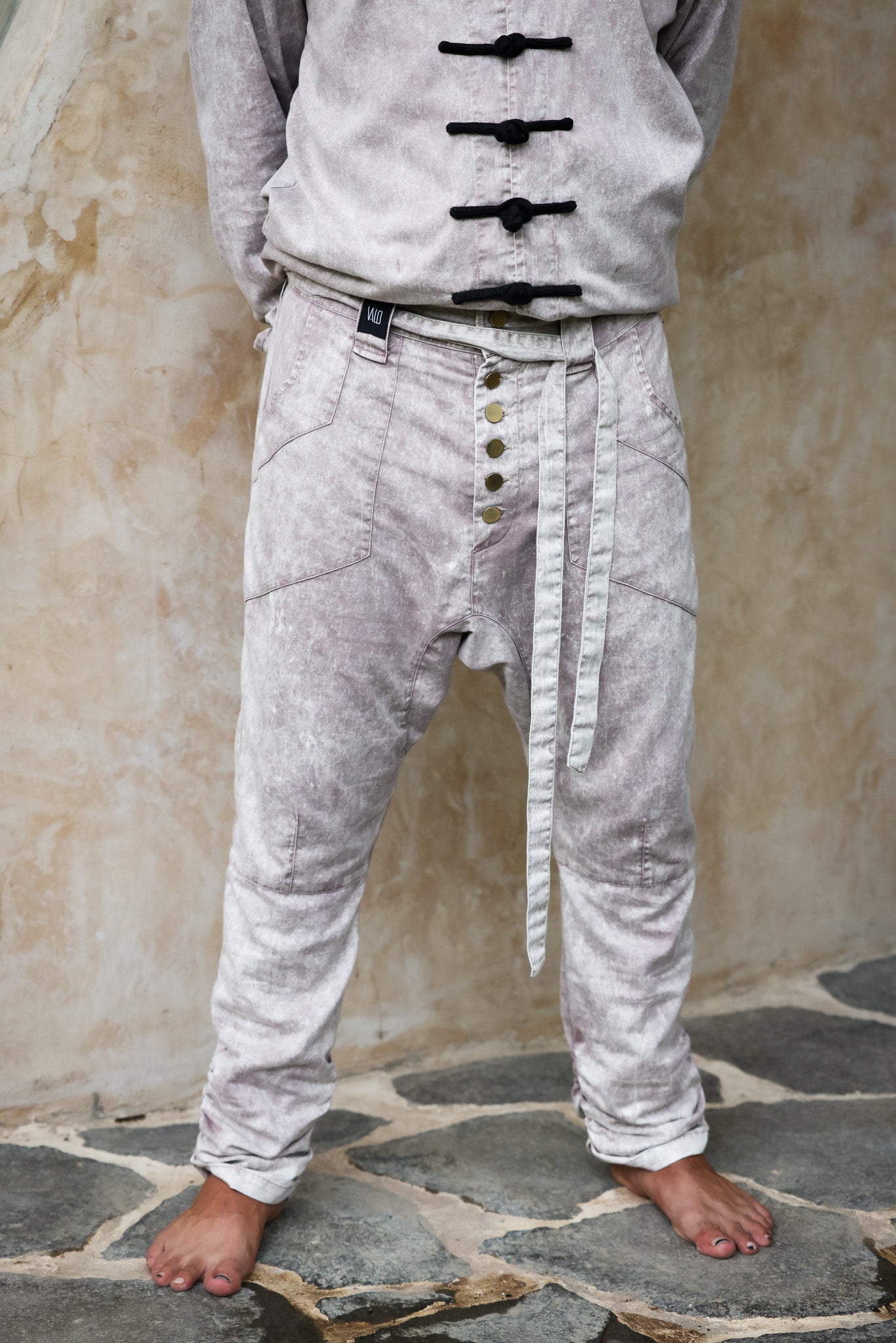 Shaolin Light Grey Outfit