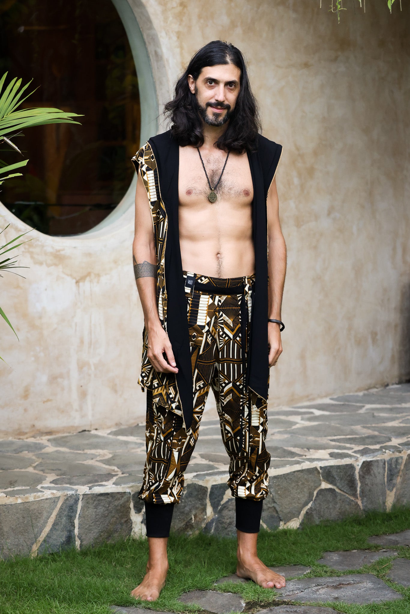 QI Prism Pants Gold