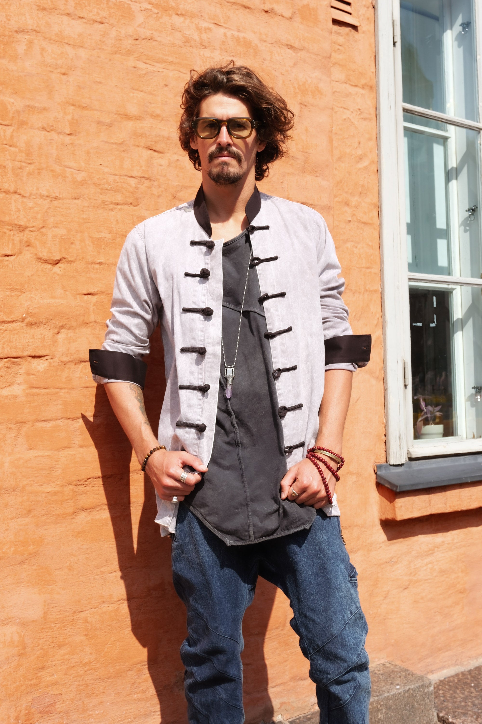 SHAOLIN - Kung Fu Style Oriental Shirt Jacket