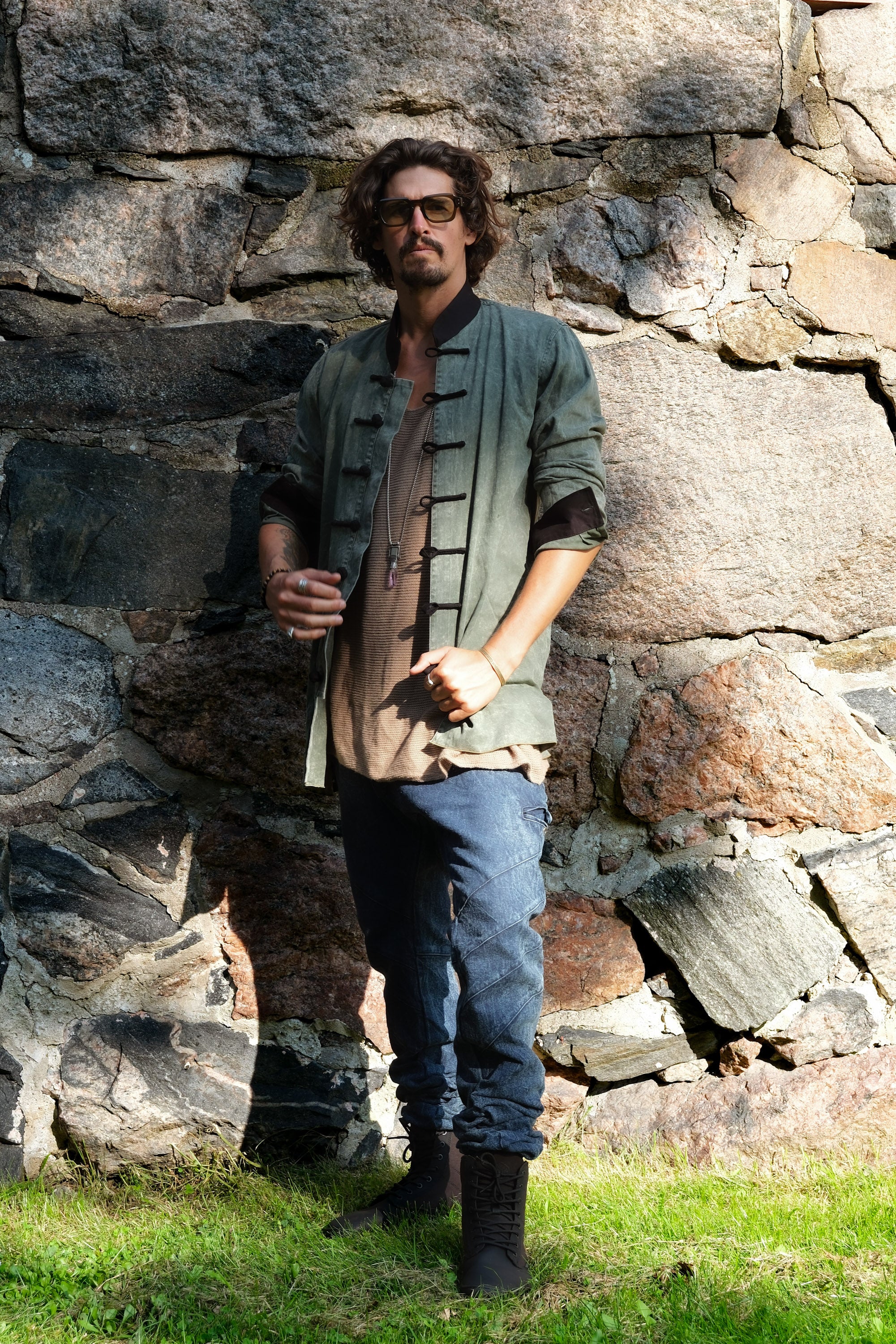 SHAOLIN - Kung Fu Style Oriental Shirt Jacket