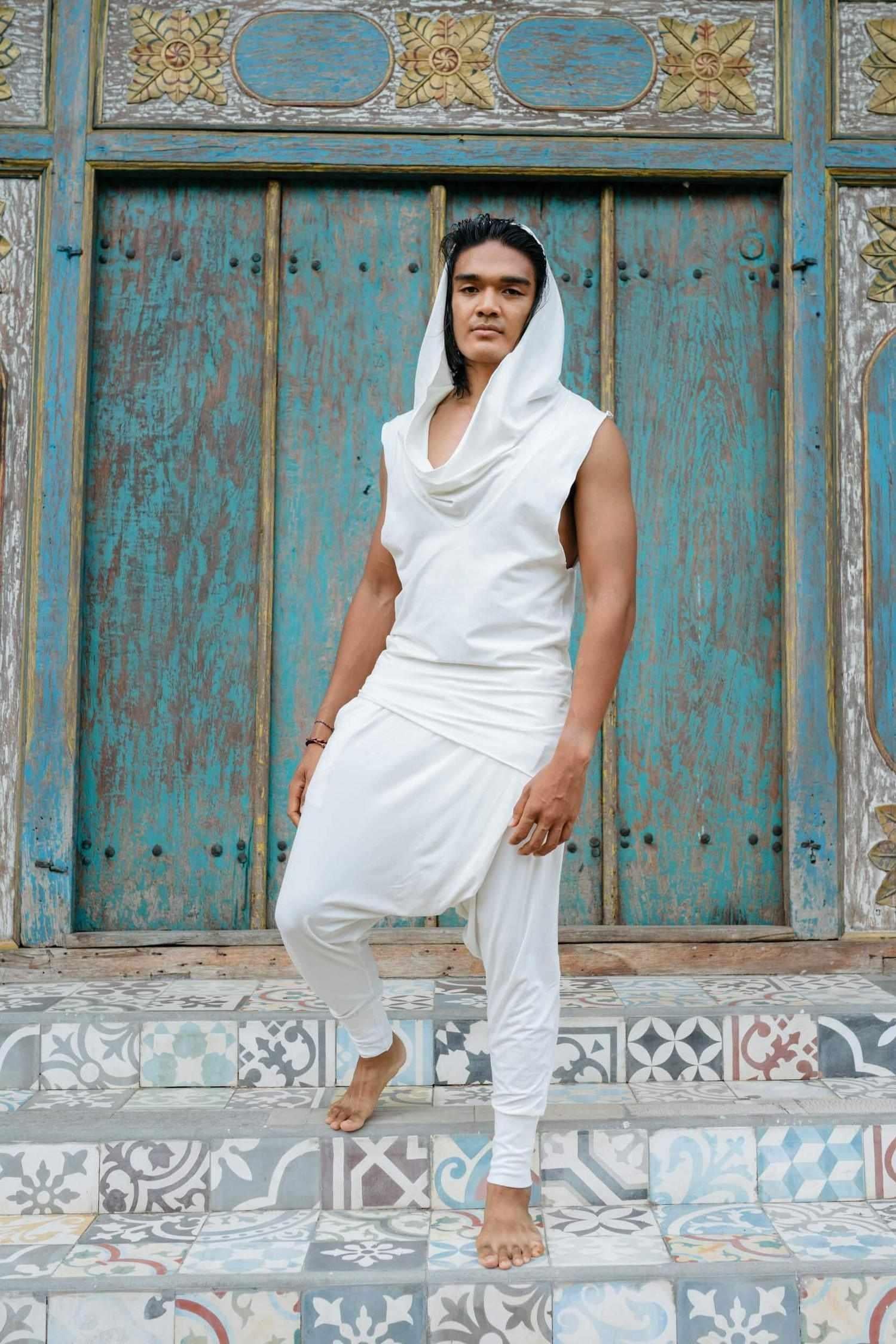 VALO Design Pants BAMBOO NINJA - Premium harem pants from stretchy bamboo