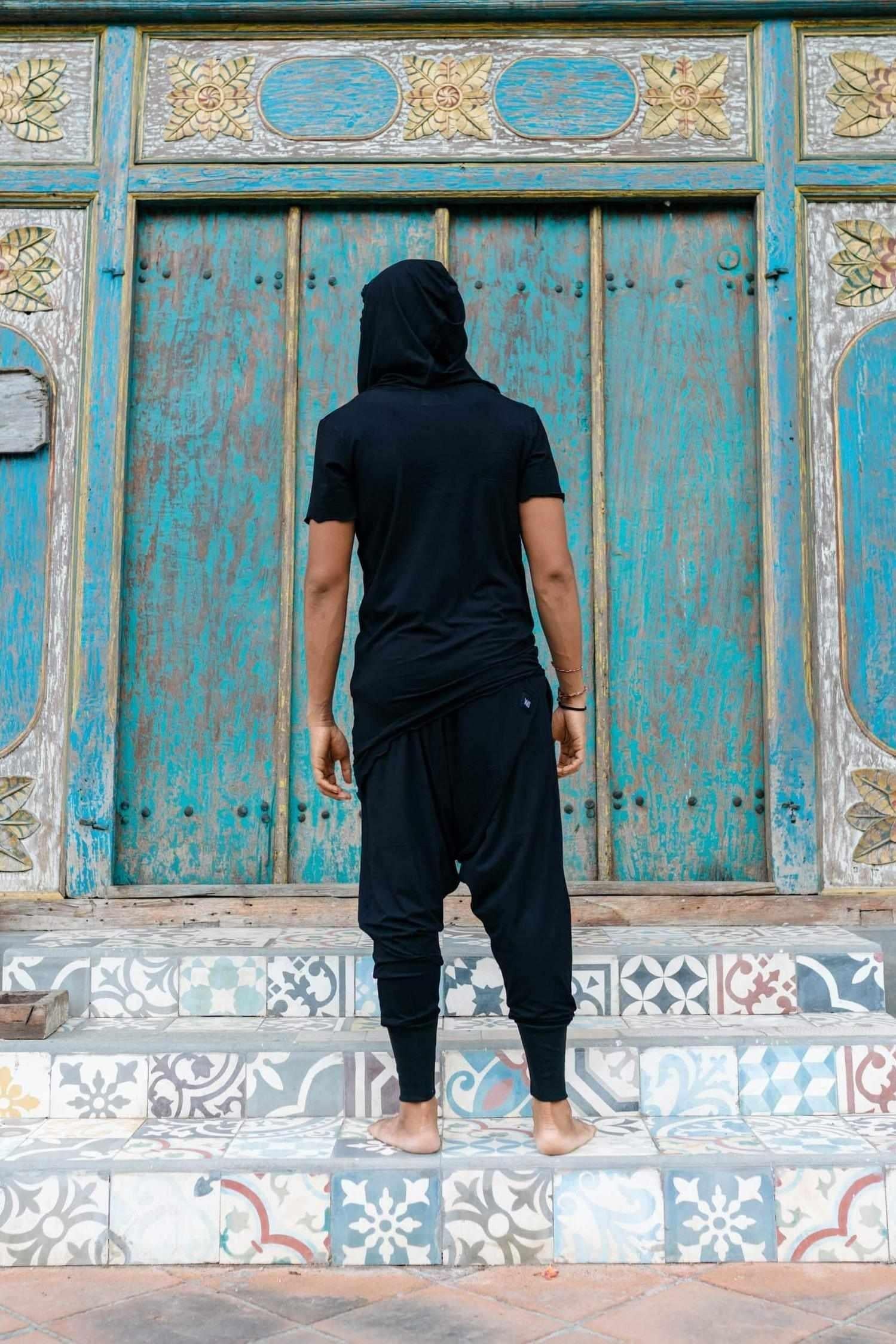 VALO Design Pants BAMBOO NINJA - Premium harem pants from stretchy bamboo