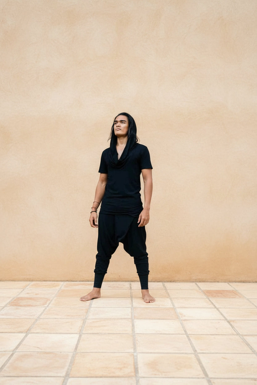 VALO Design Pants BAMBOO NINJA - Premium harem pants from stretchy bamboo