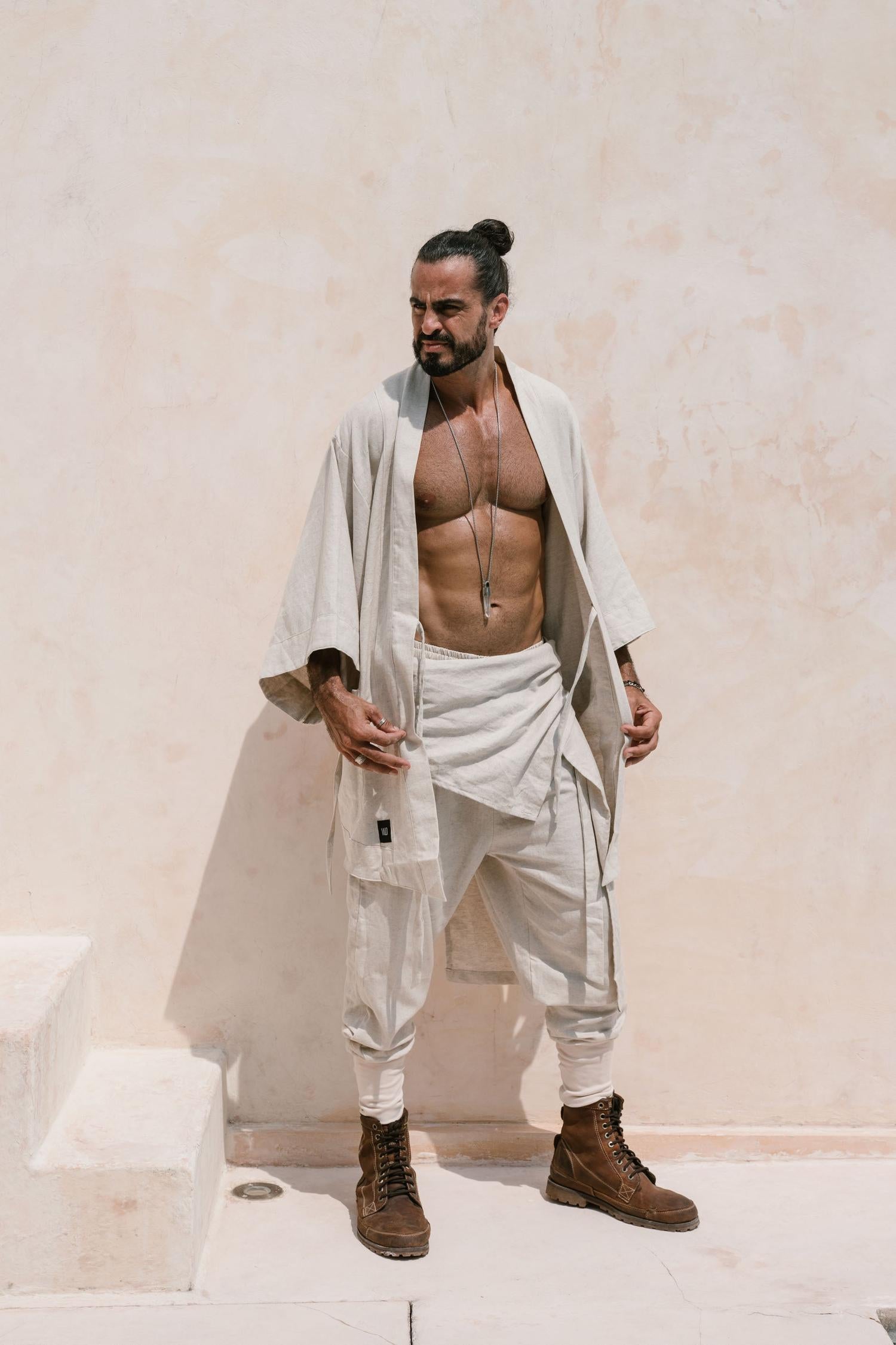 BUSHI Pants - Japanese Style Designer Linen Pants