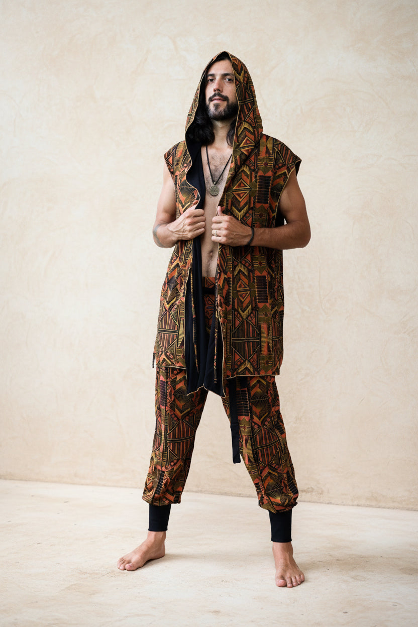 Hanzo Outfit - Red Gold Prism-Outfit-VALO Design Clothing