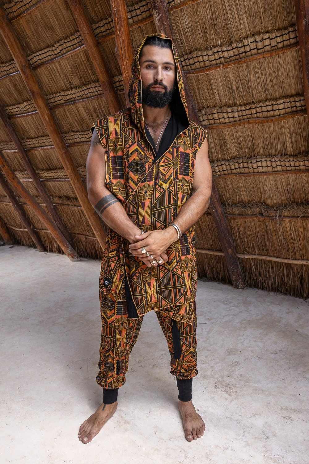 Hanzo Outfit - Red Gold Prism-Outfit-VALO Design Clothing