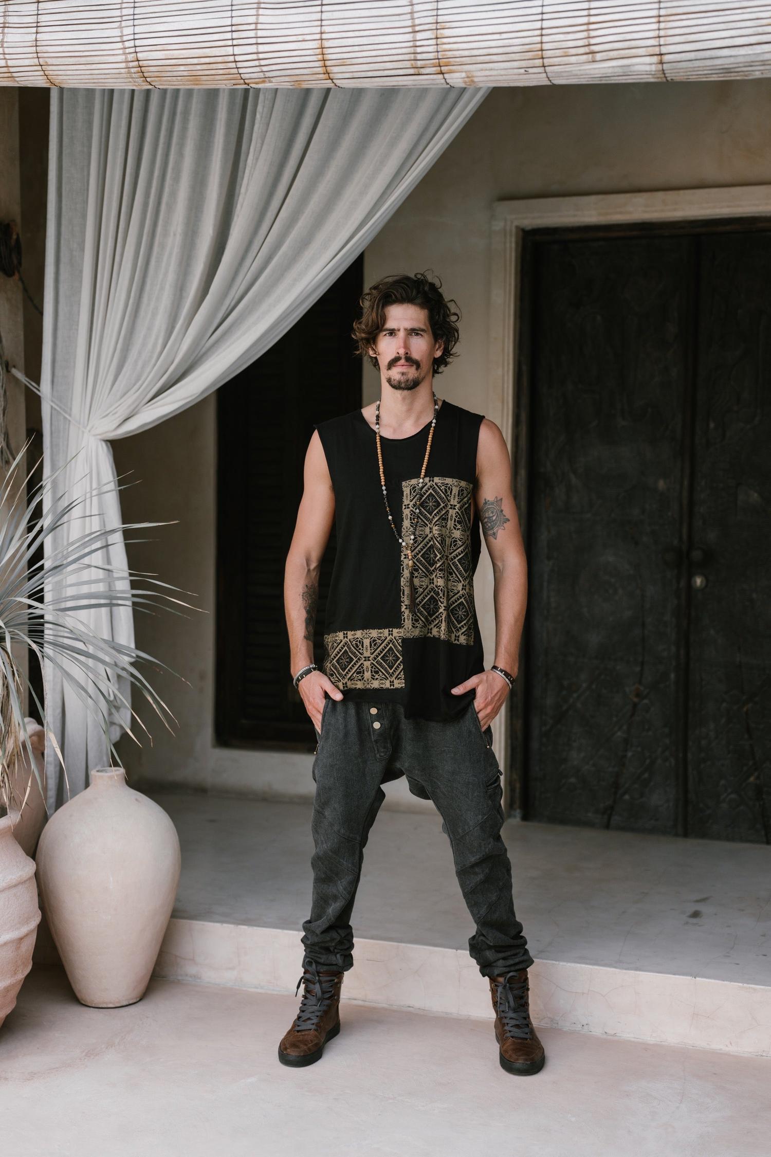 ILMA - Print Art Cotton Tank Top