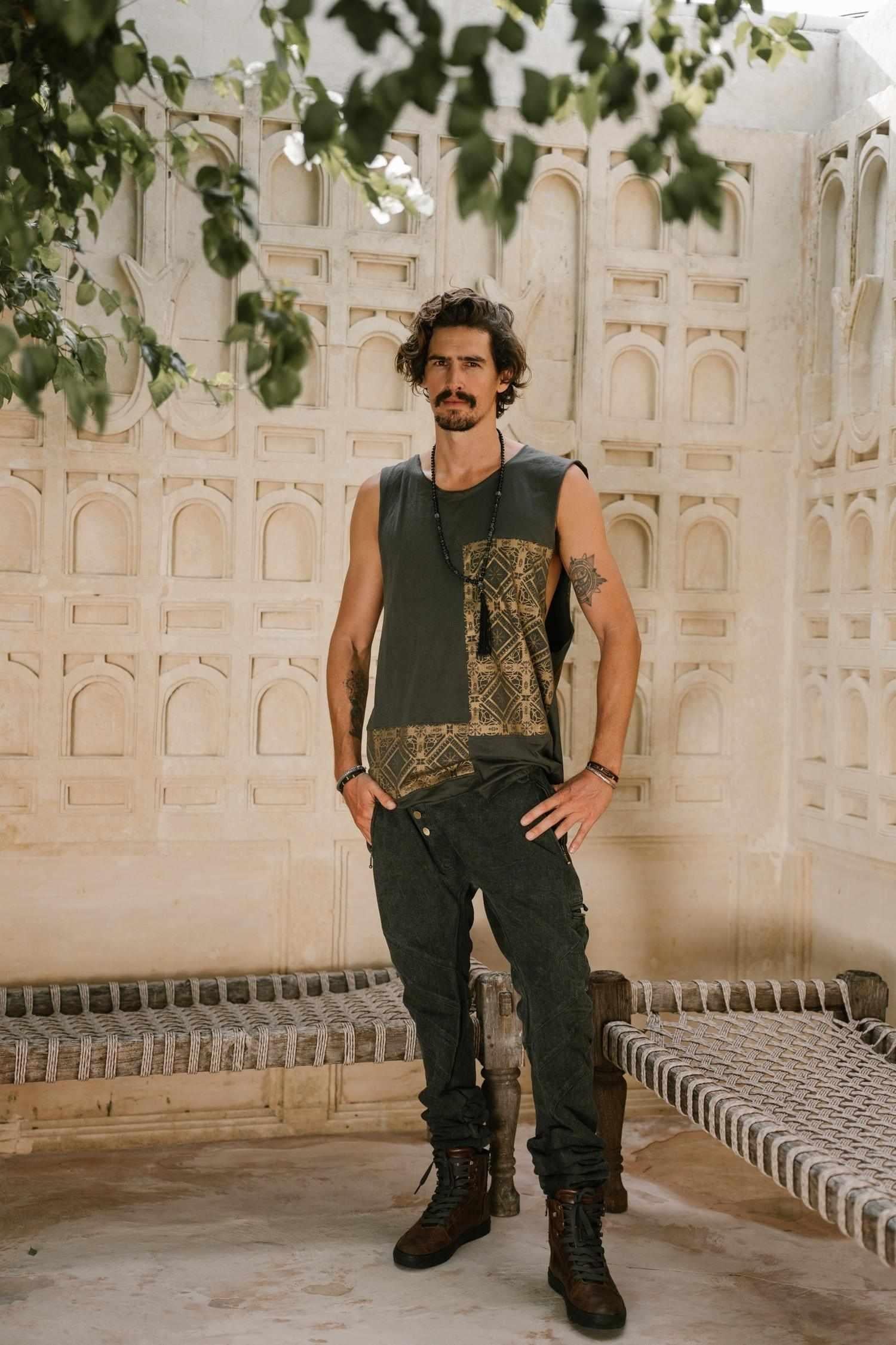 ILMA - Print Art Cotton Tank Top