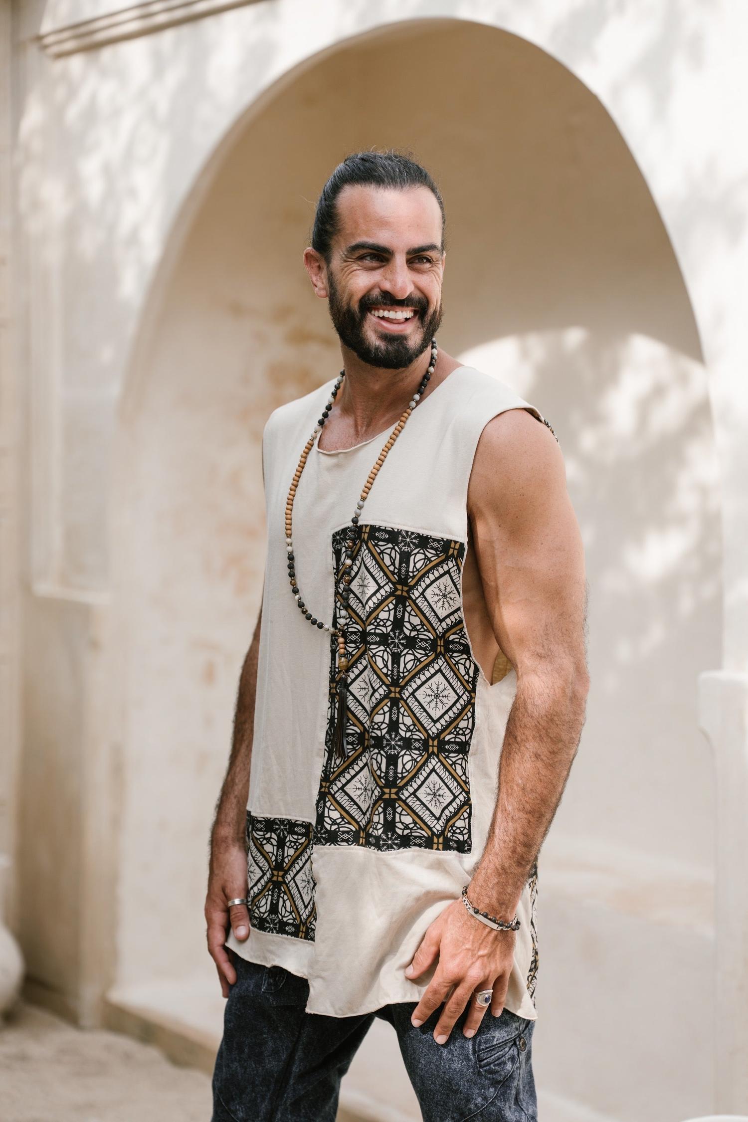 ILMA - Print Art Cotton Tank Top