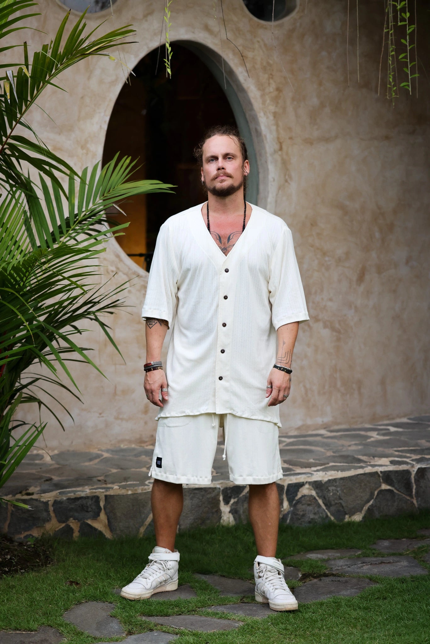 Loma Outfit - Ivory White-Outfit-VALO Design Clothing