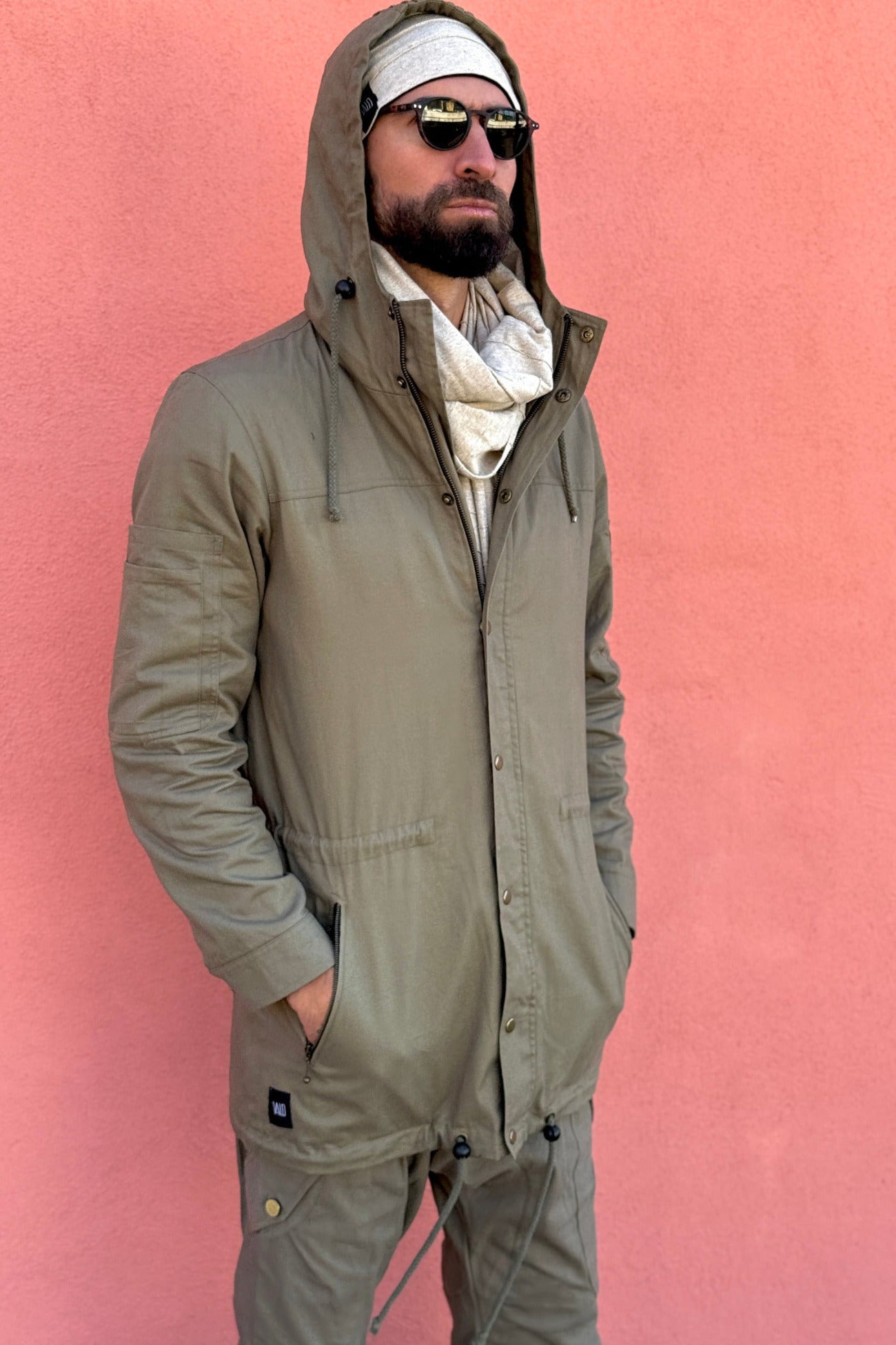 VALO Design Jackets LUONTO - Medium-Long 100% cotton jacket 