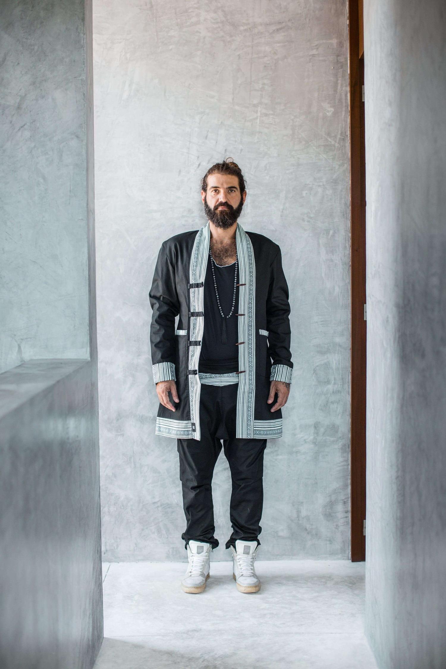 VALO Design Jackets NAVAJO - Long sleeve kimono style jacket with tribal detail