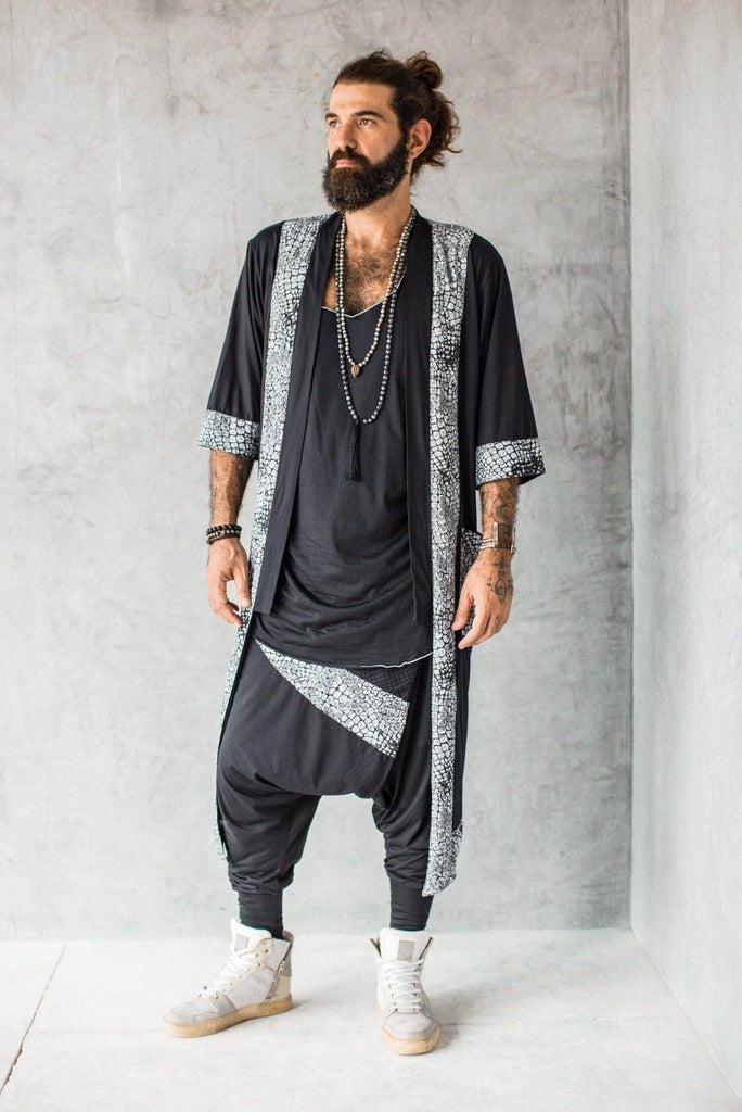 VALOdesigns Pants Ninja Warrior AGUNG - Comfortable & stylish cotton harem drop crotch pants